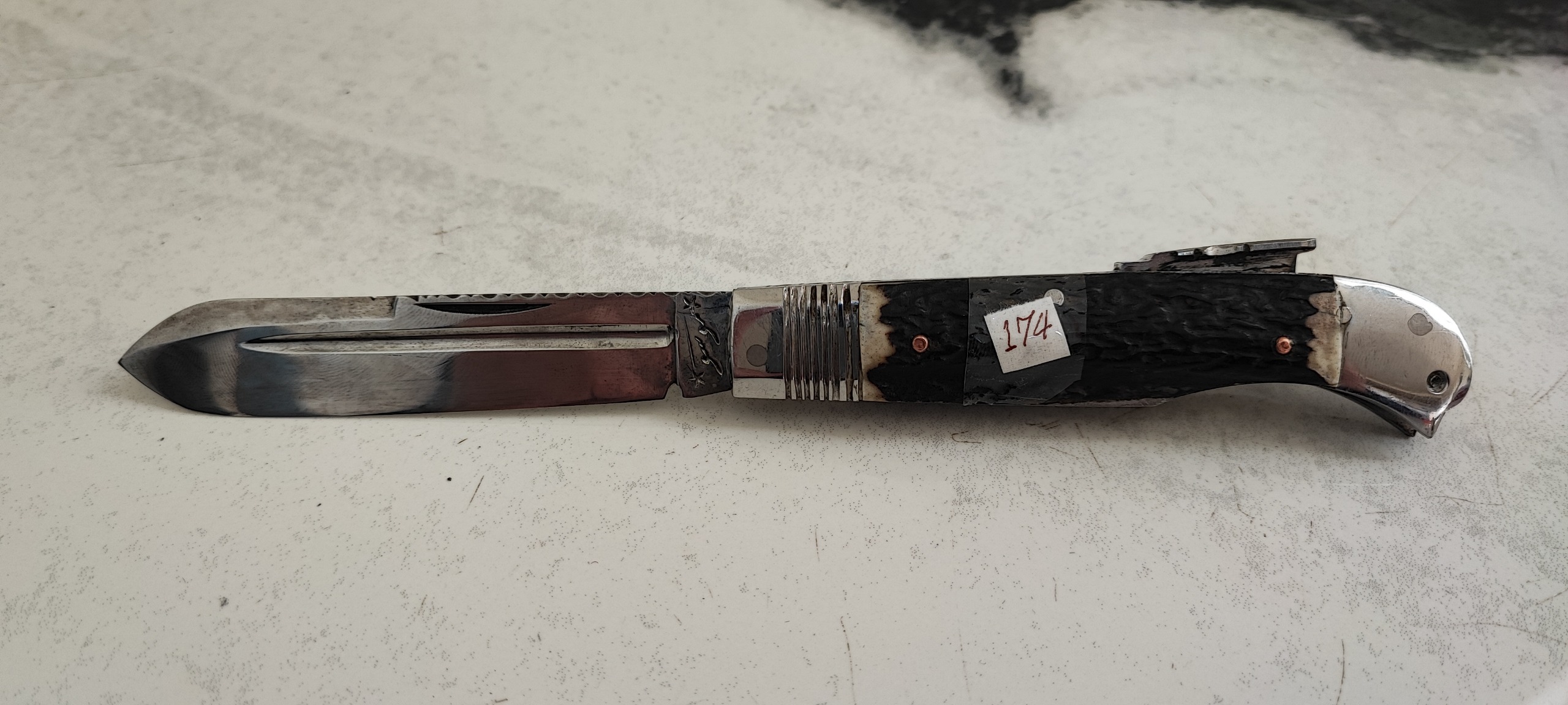 چاقوی جیبی نفیس و فوق زیبای استاد موسوی زنجان