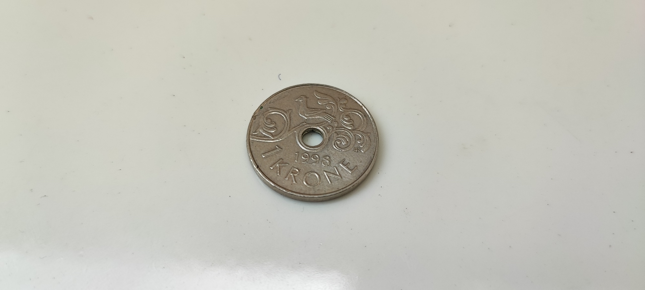 سکه یک کرون نروژ 1988