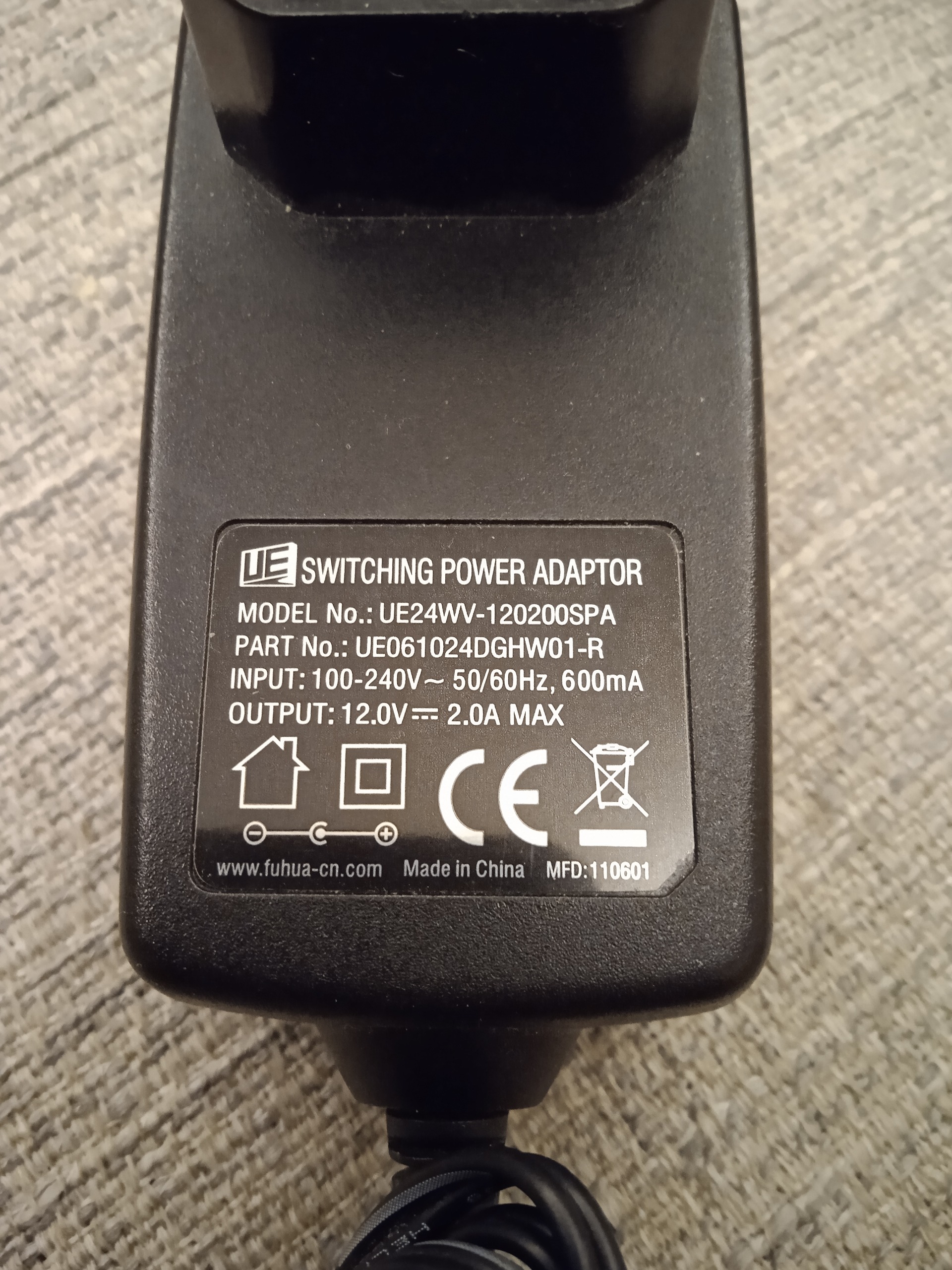 آداپتور شارژر 6 ولت 300 میلی آمپر