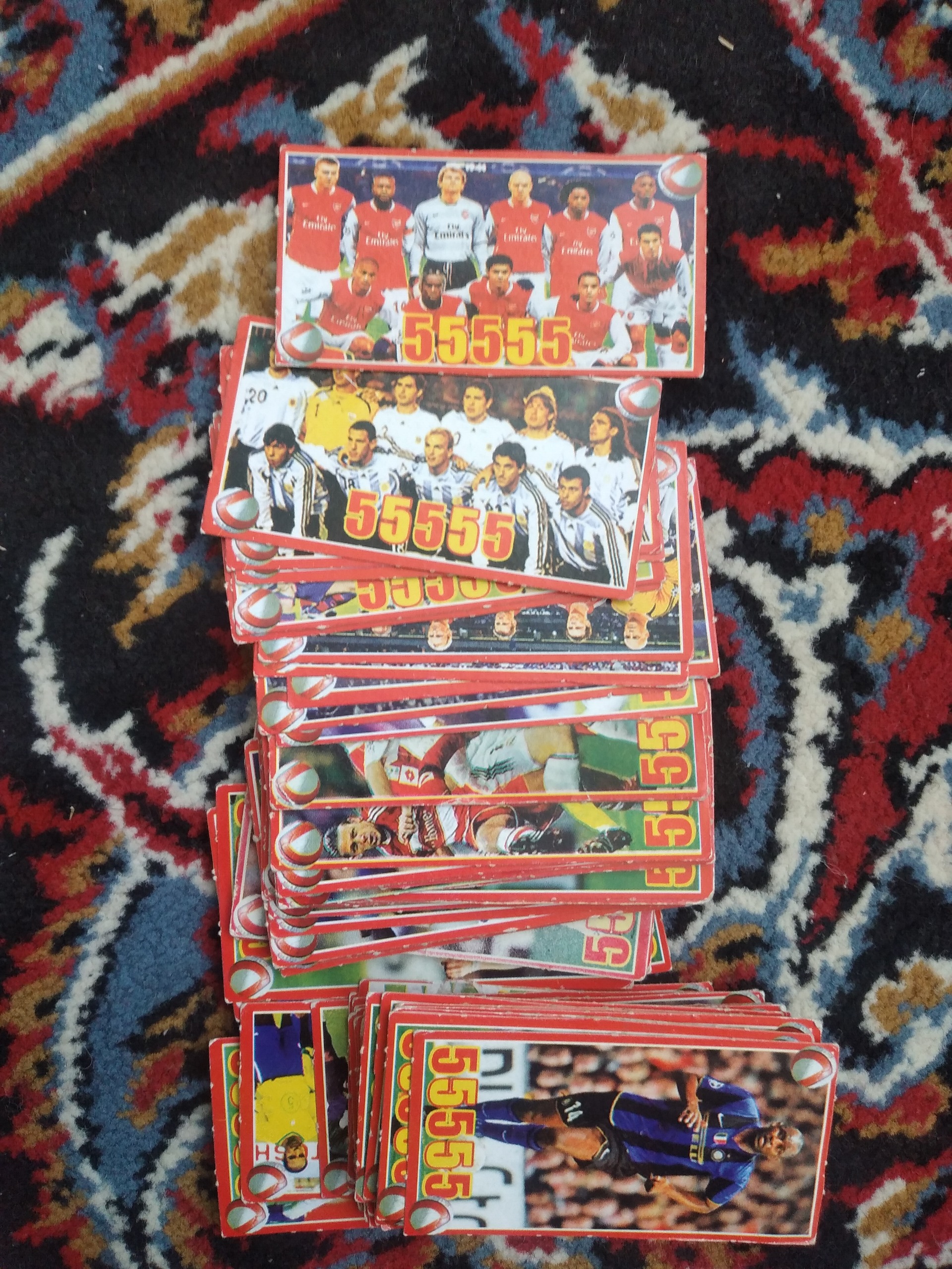 78 عدد کارت بسیار زیبا قدیمی این تعداد یکجا کمیاب