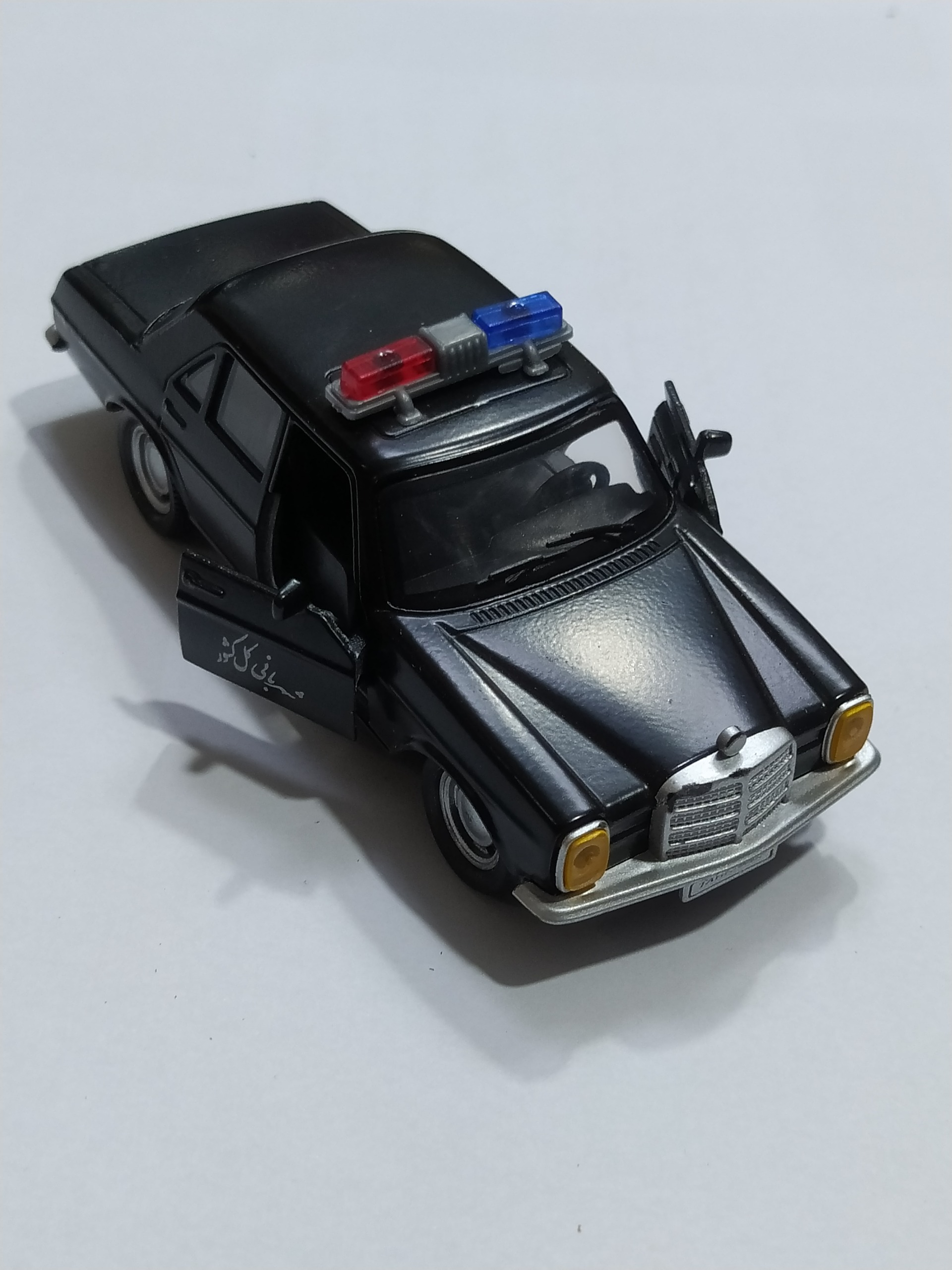 ماکت ماشین فلزی بنز شهربانی کل کشور