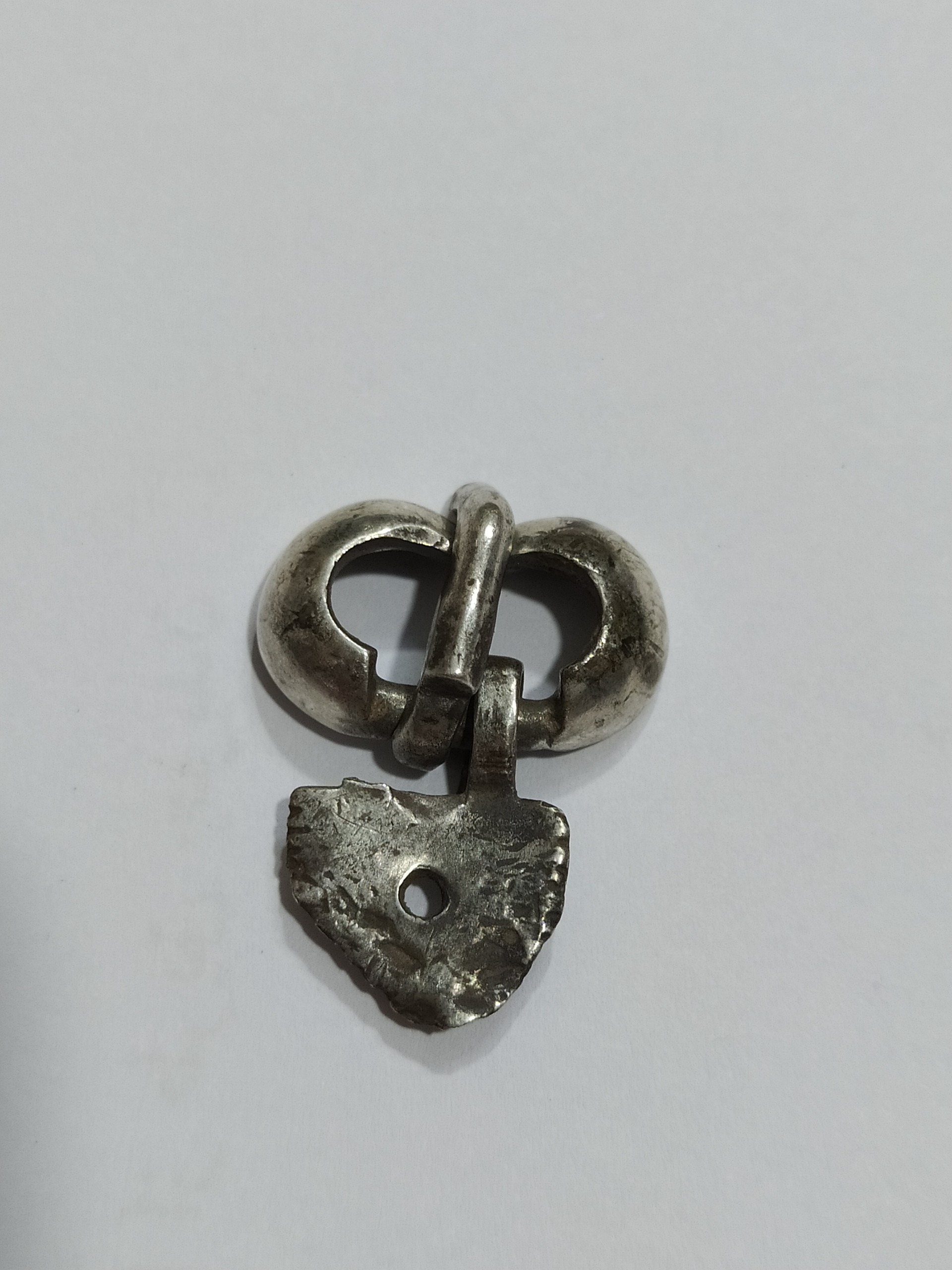 سگک قدیمی تمام نقره اصالتدار قدمت قبل قاجار دستساز