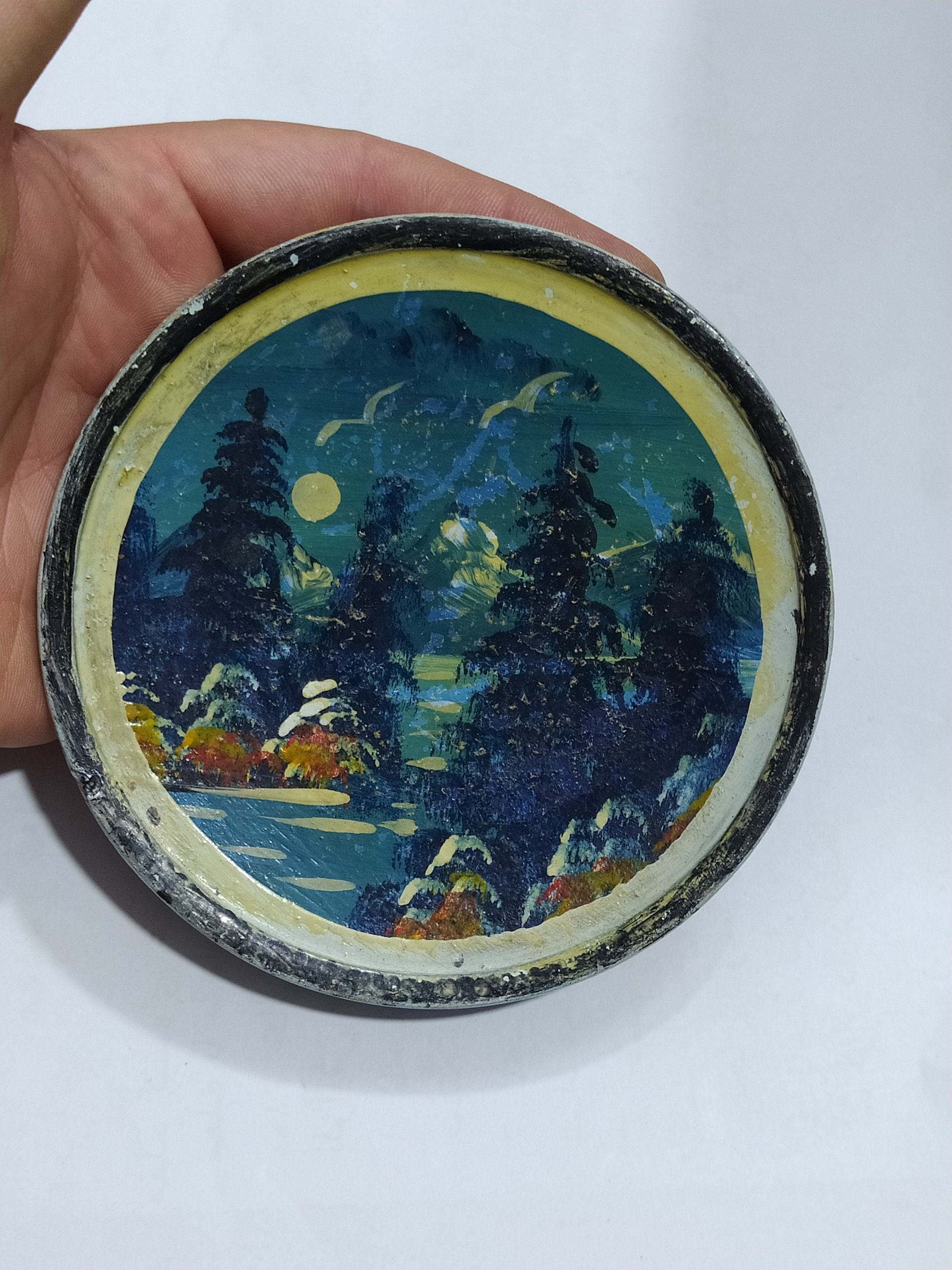 دیوارکوب سنگی نقاشی دست