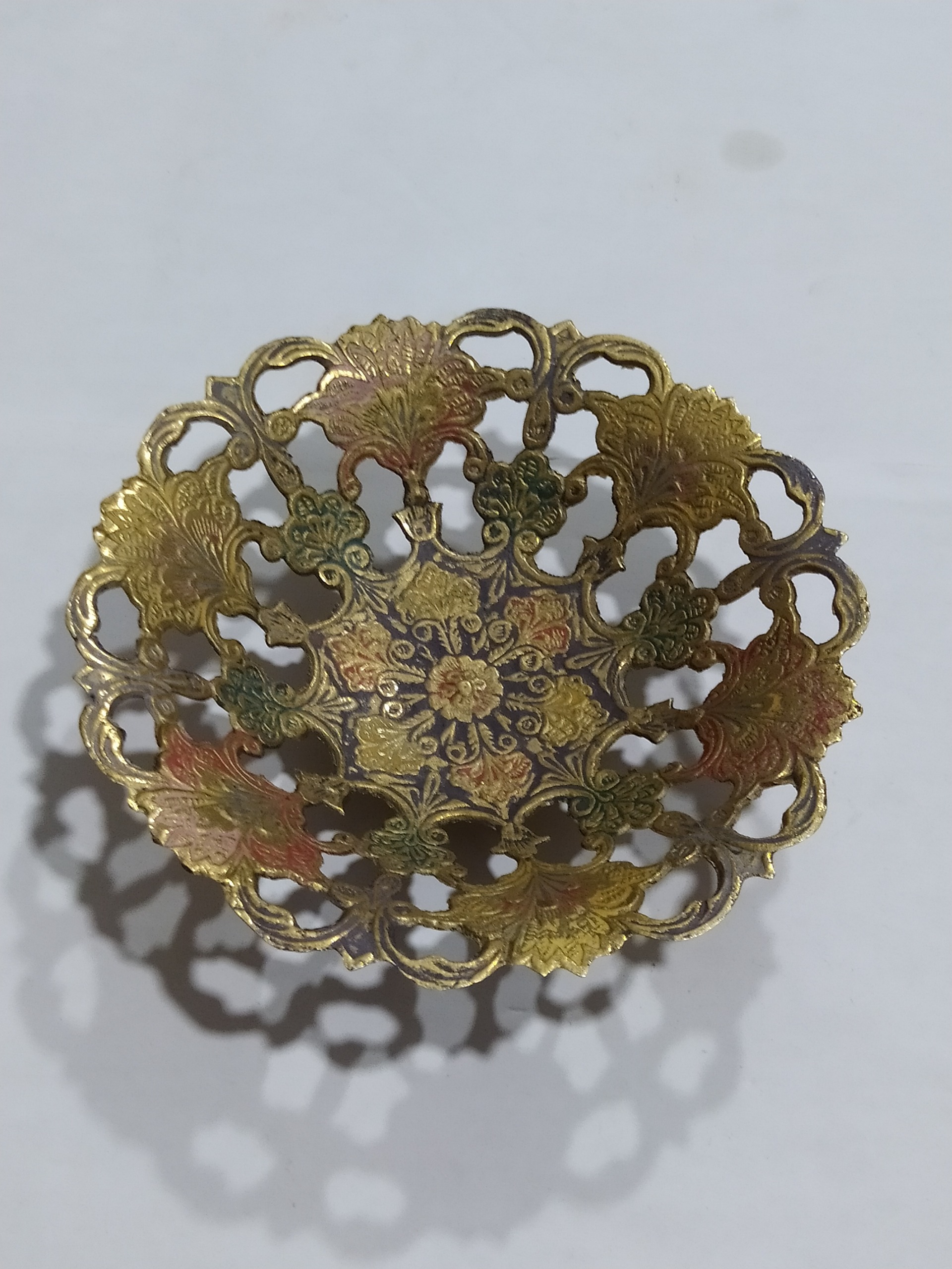 شکلات خوری برنزی هندی زیبا