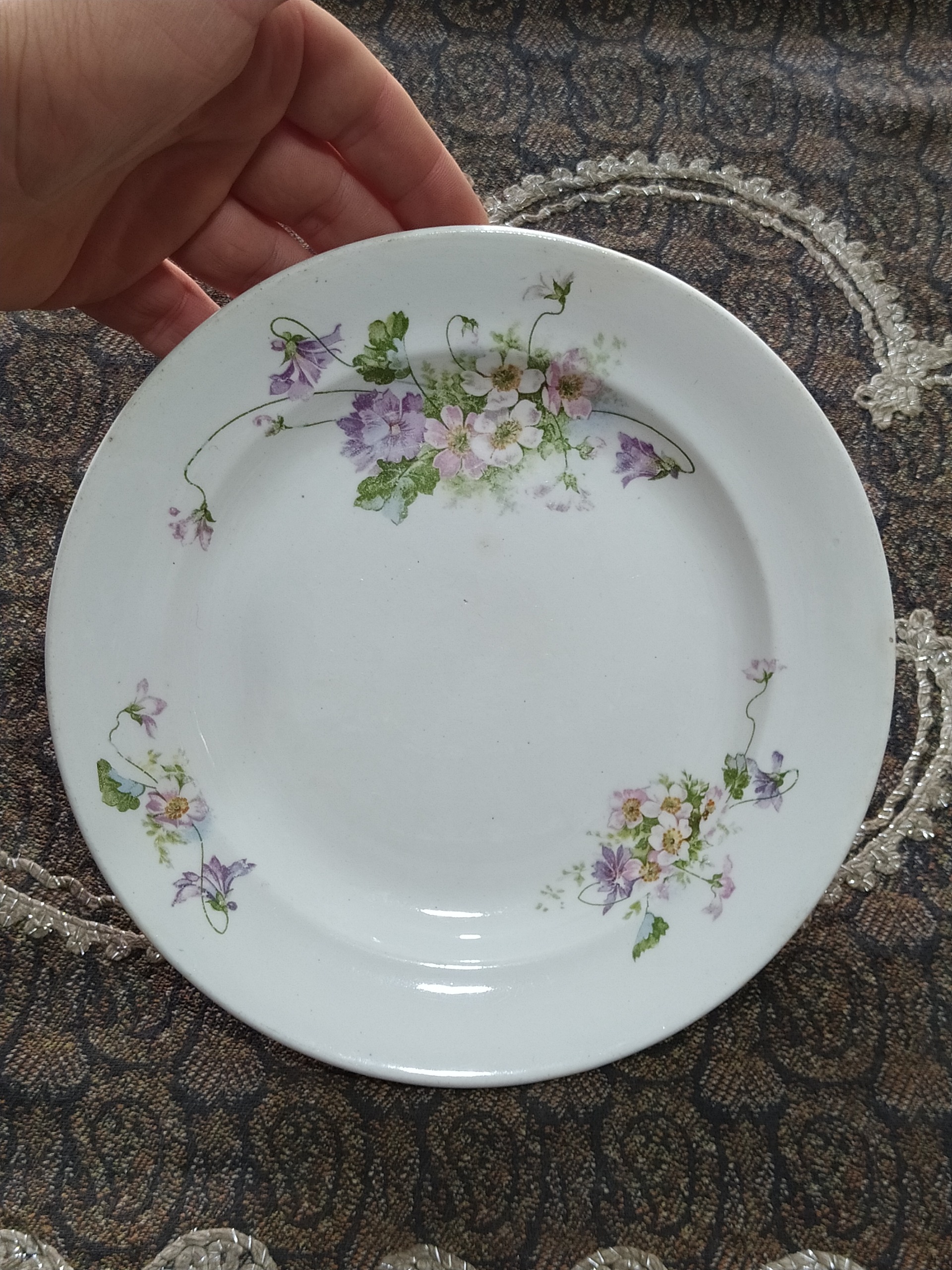 بشقاب قدیمی روسی مهردار قدمت بالای 60سال