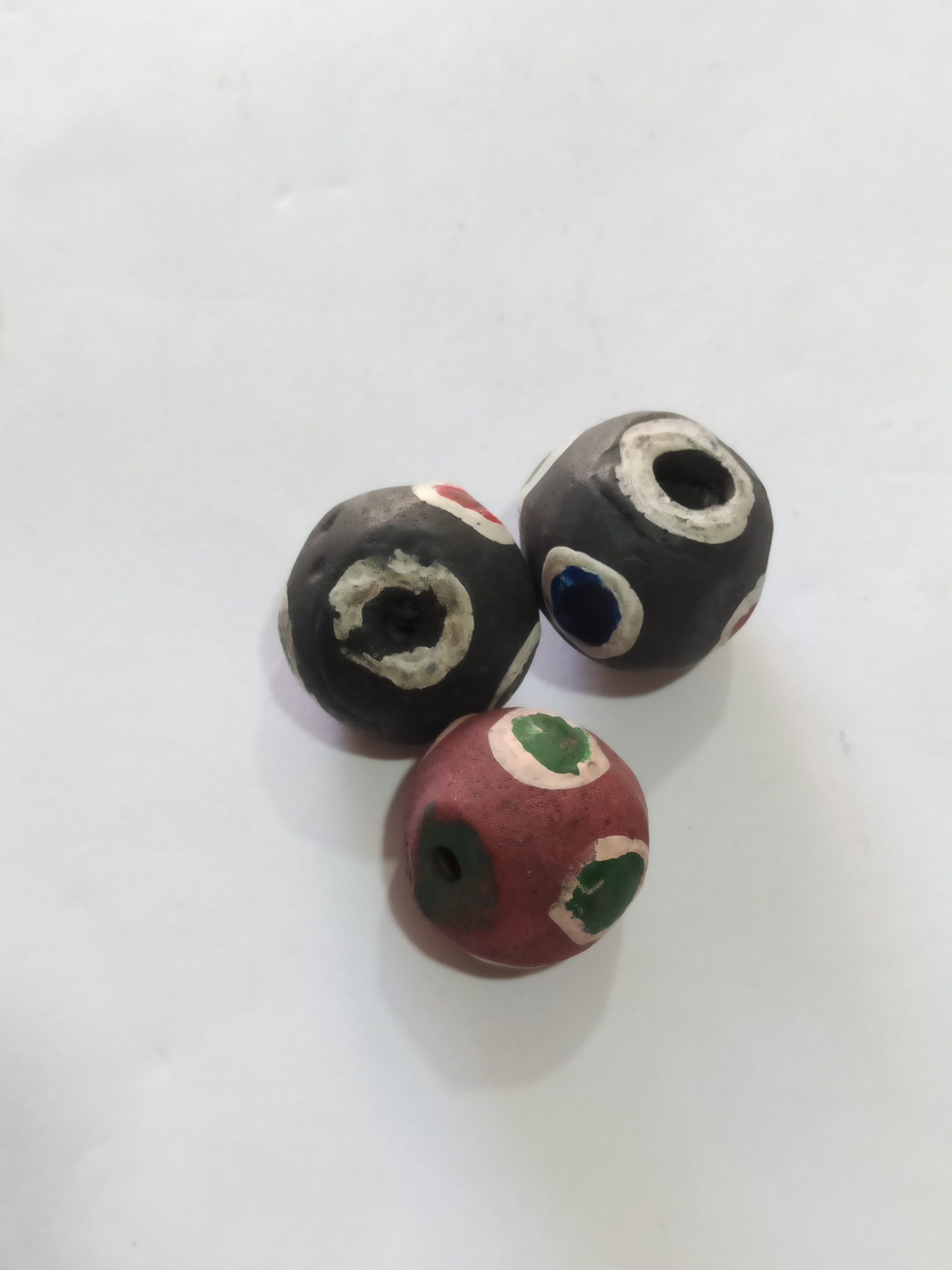 مهره های چشم نظر سفالی