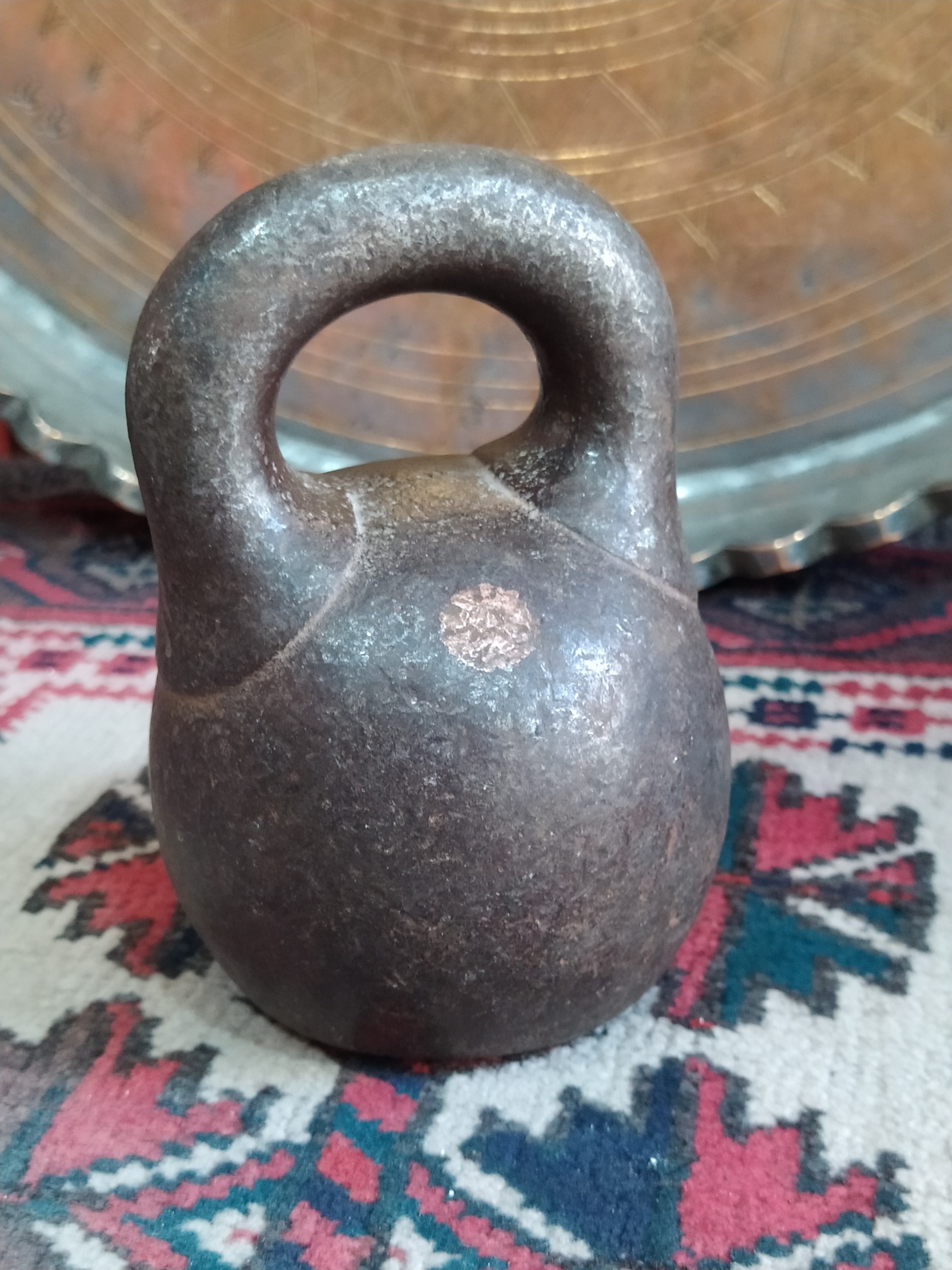 وزنه ترازو روسی قدیمی تزاری مهردار آنتیک خاص