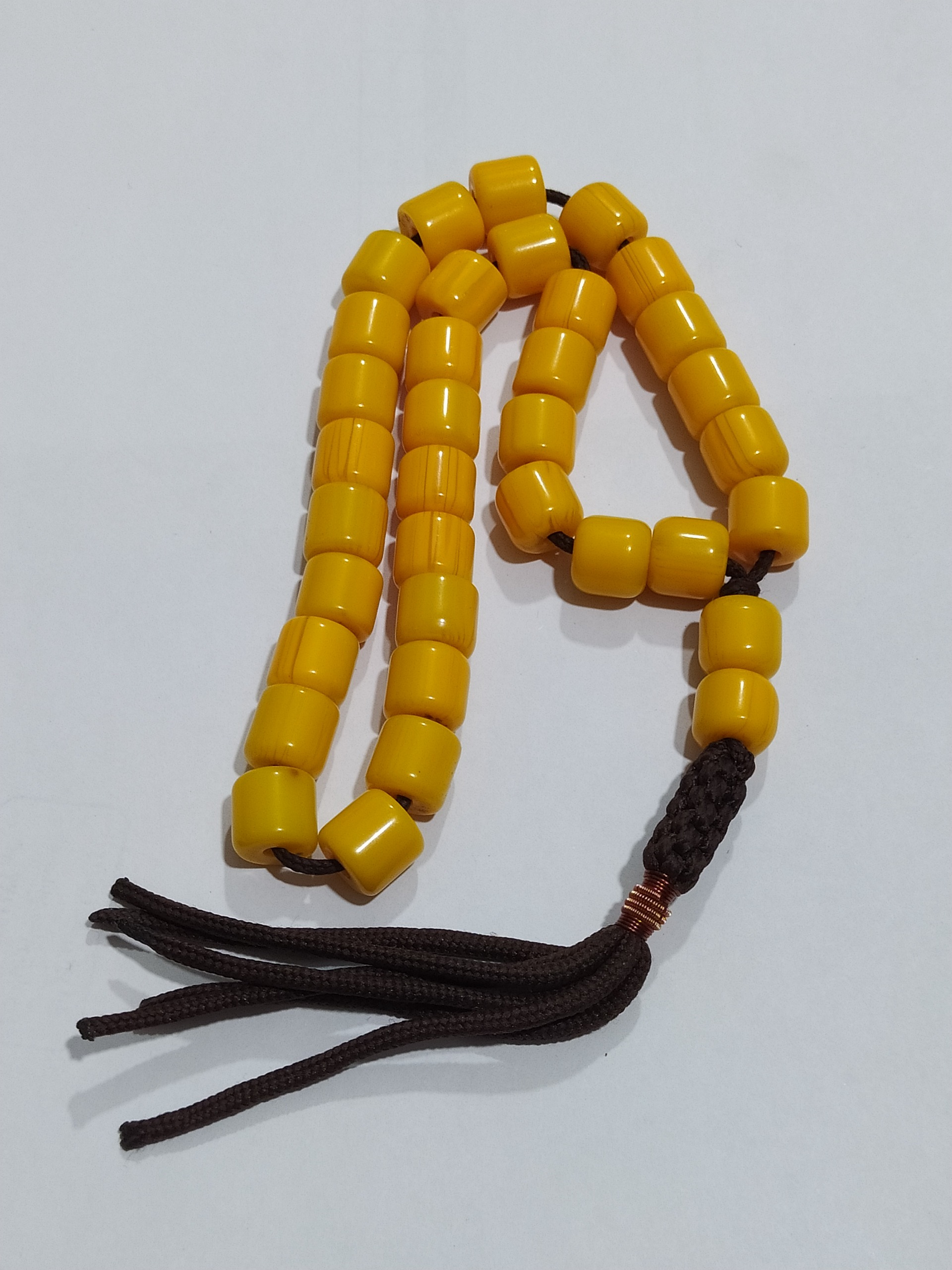 تسبیح قدیمی خوشدست تراش چرتکه ای