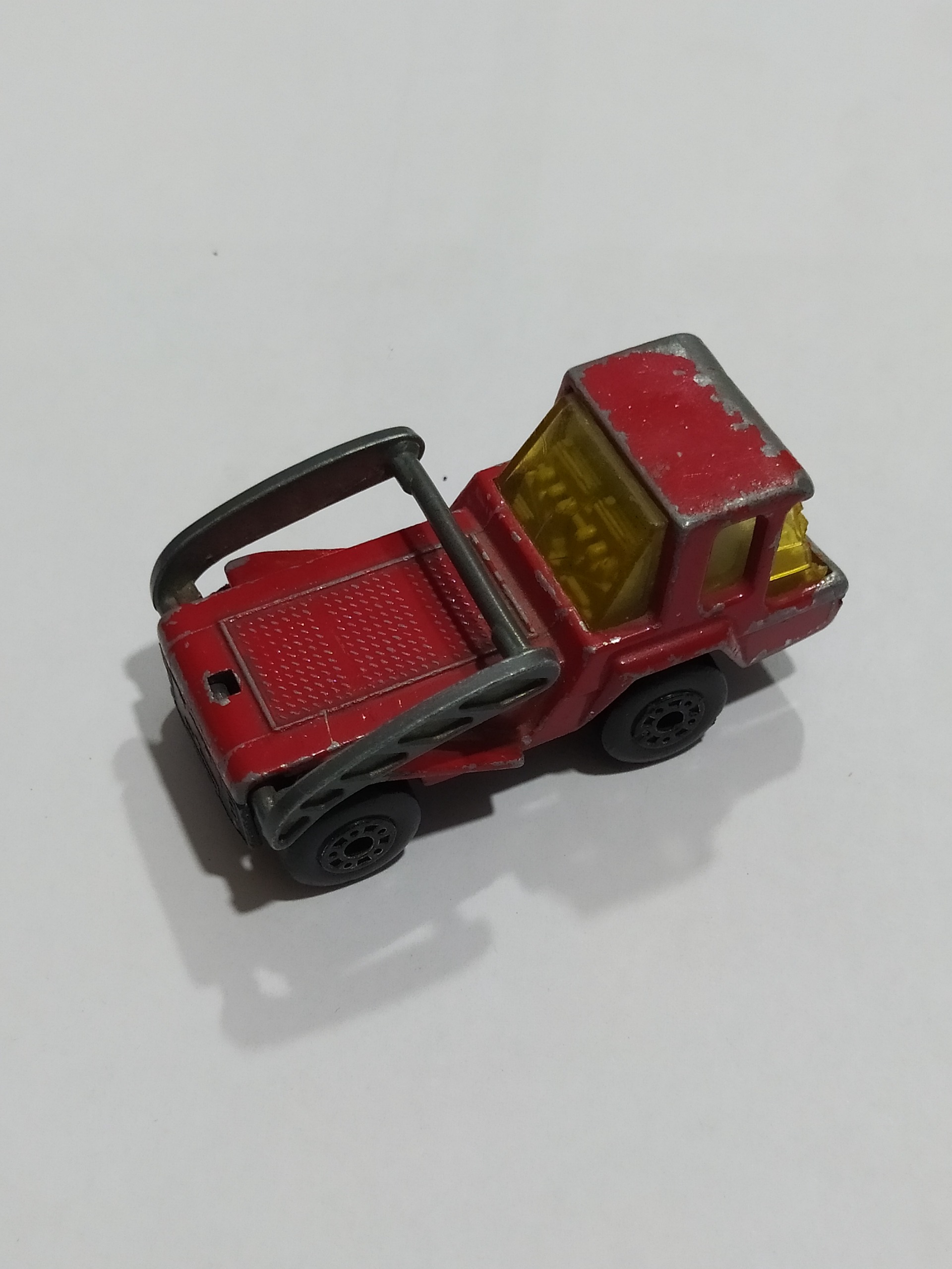 ماشین فلزی قدیمی لیفتراک ساخت انگلستان matchbox