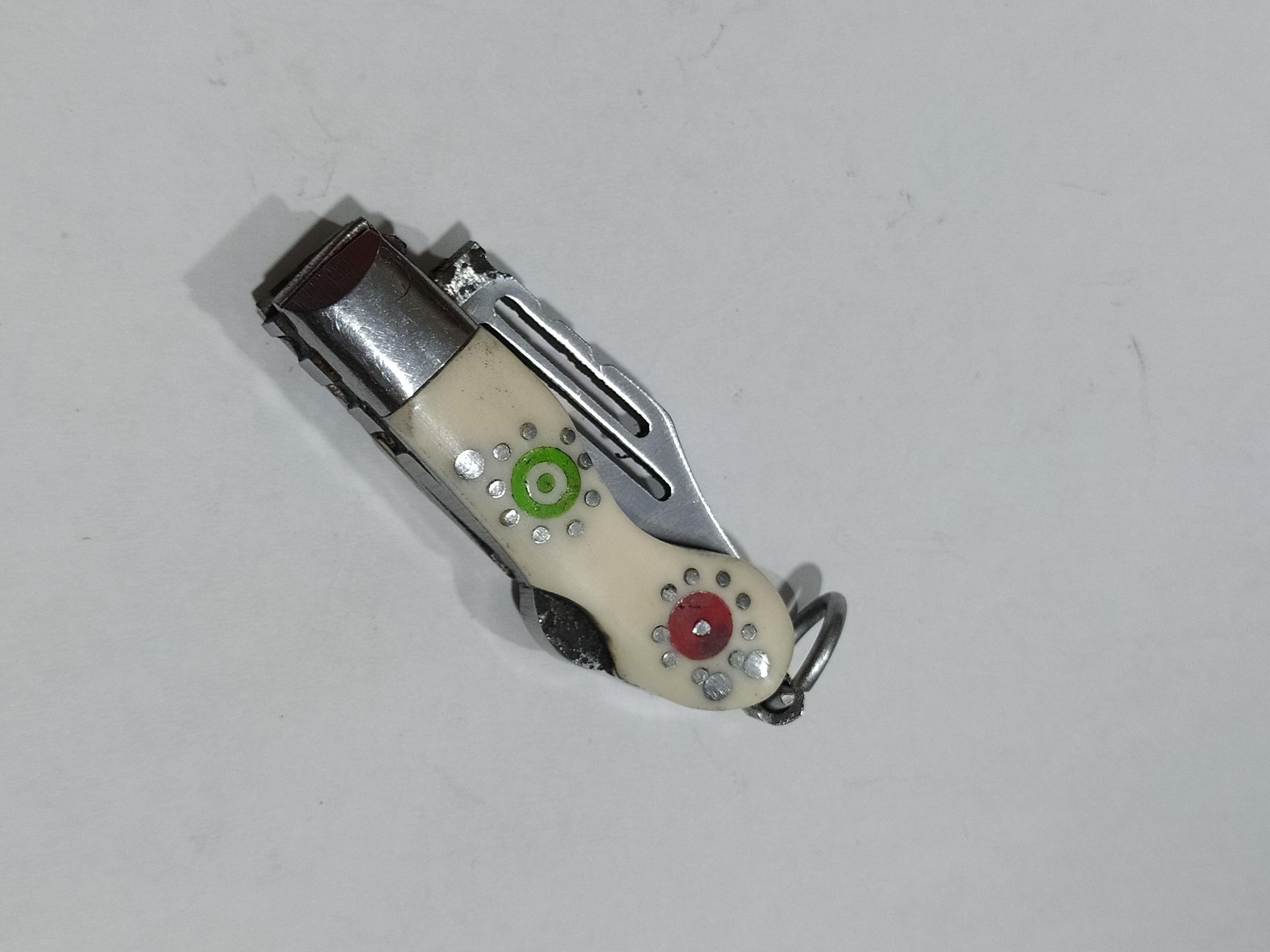 چاقو بابا دستساز دسته استخوانی کوچک خاص