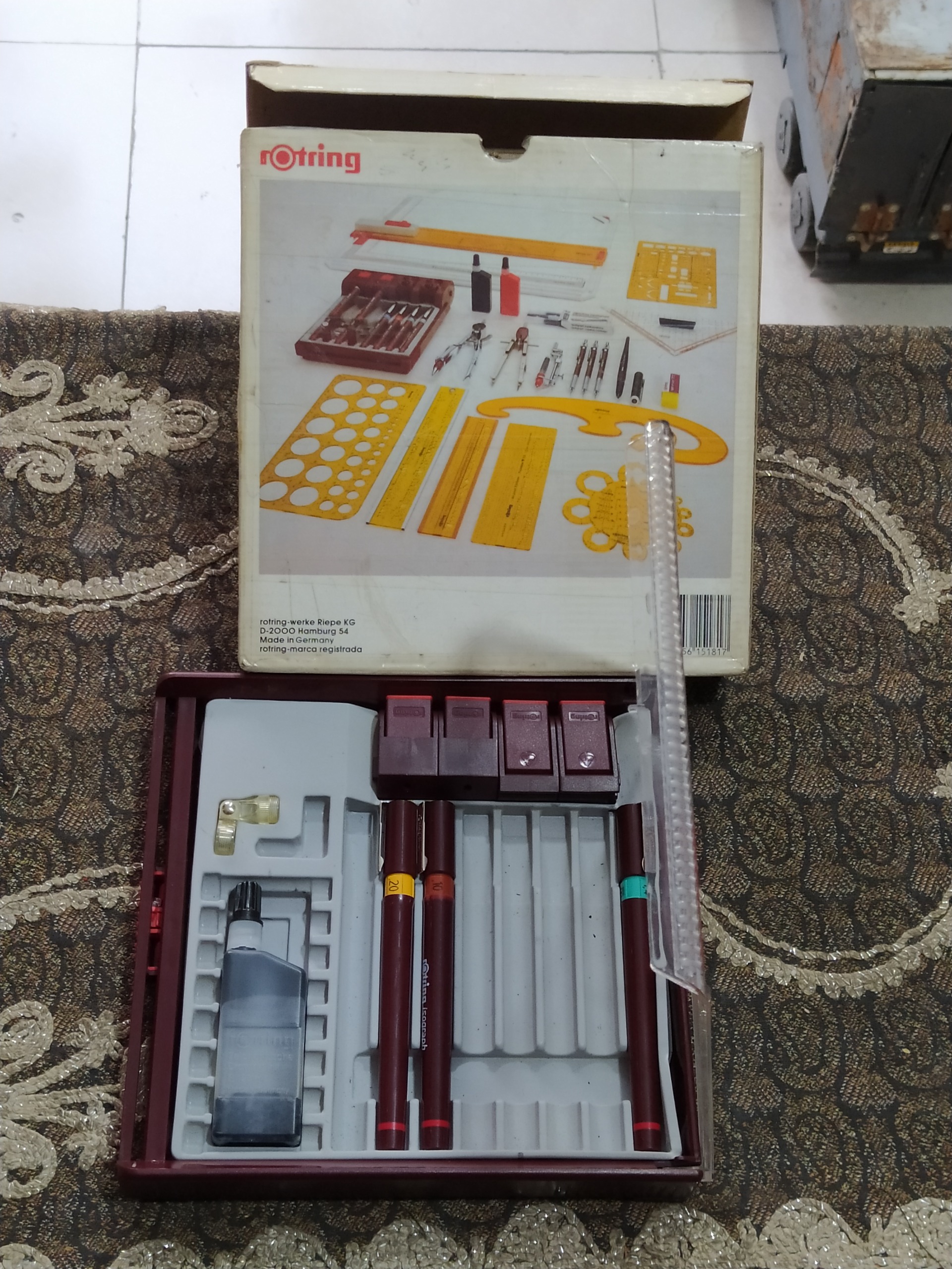 ست قلم راپید اصل ایزوگراف آلمانی