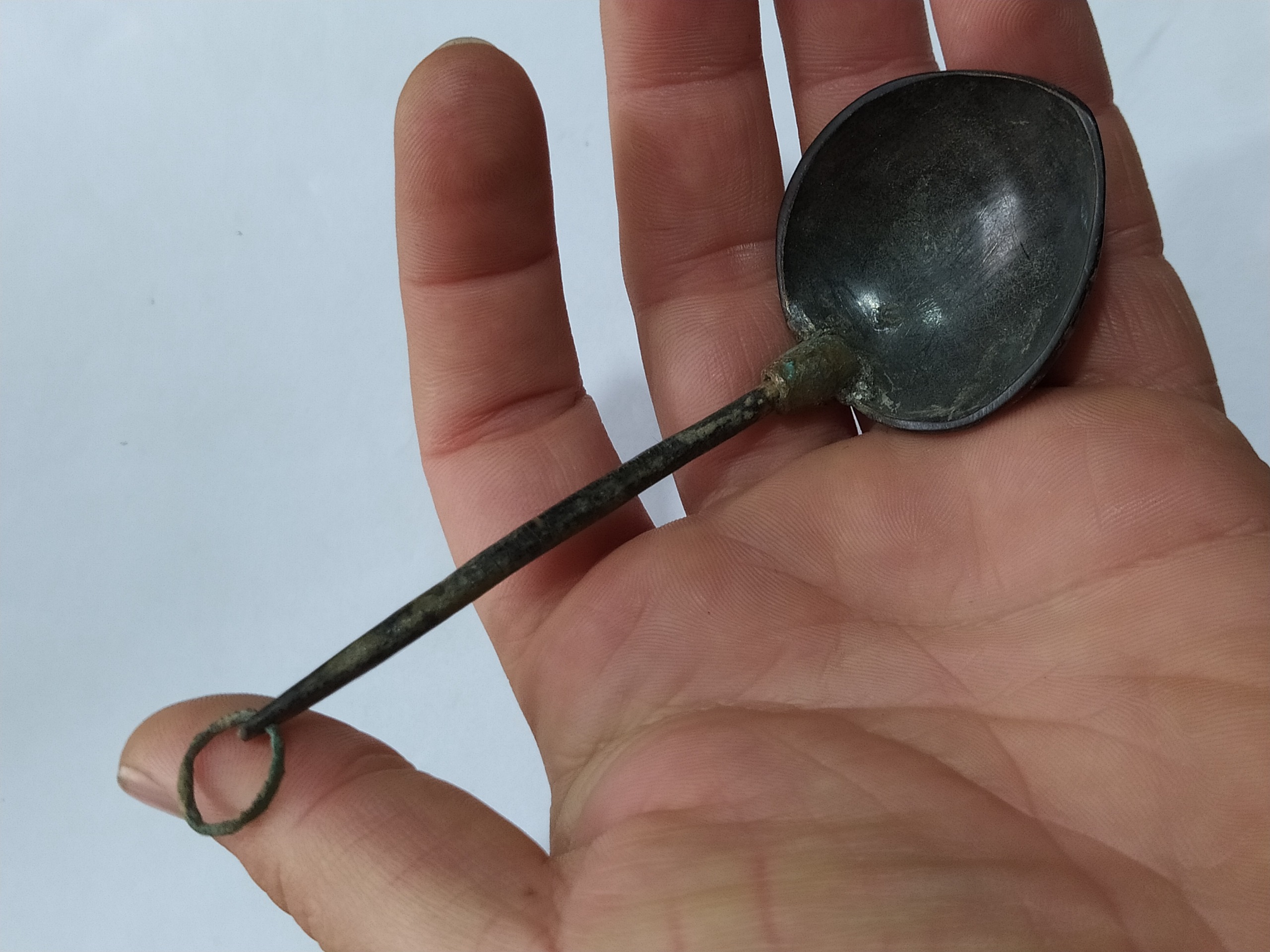 قاشق قدیمی کهنه خاص دسستساز