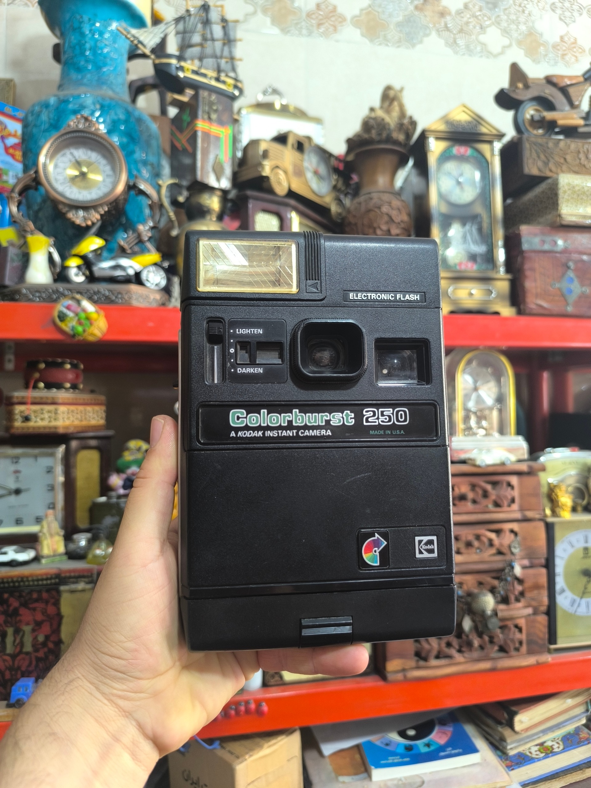 دوربین عکاسی قدیمی kodak کداک آمریکایی
