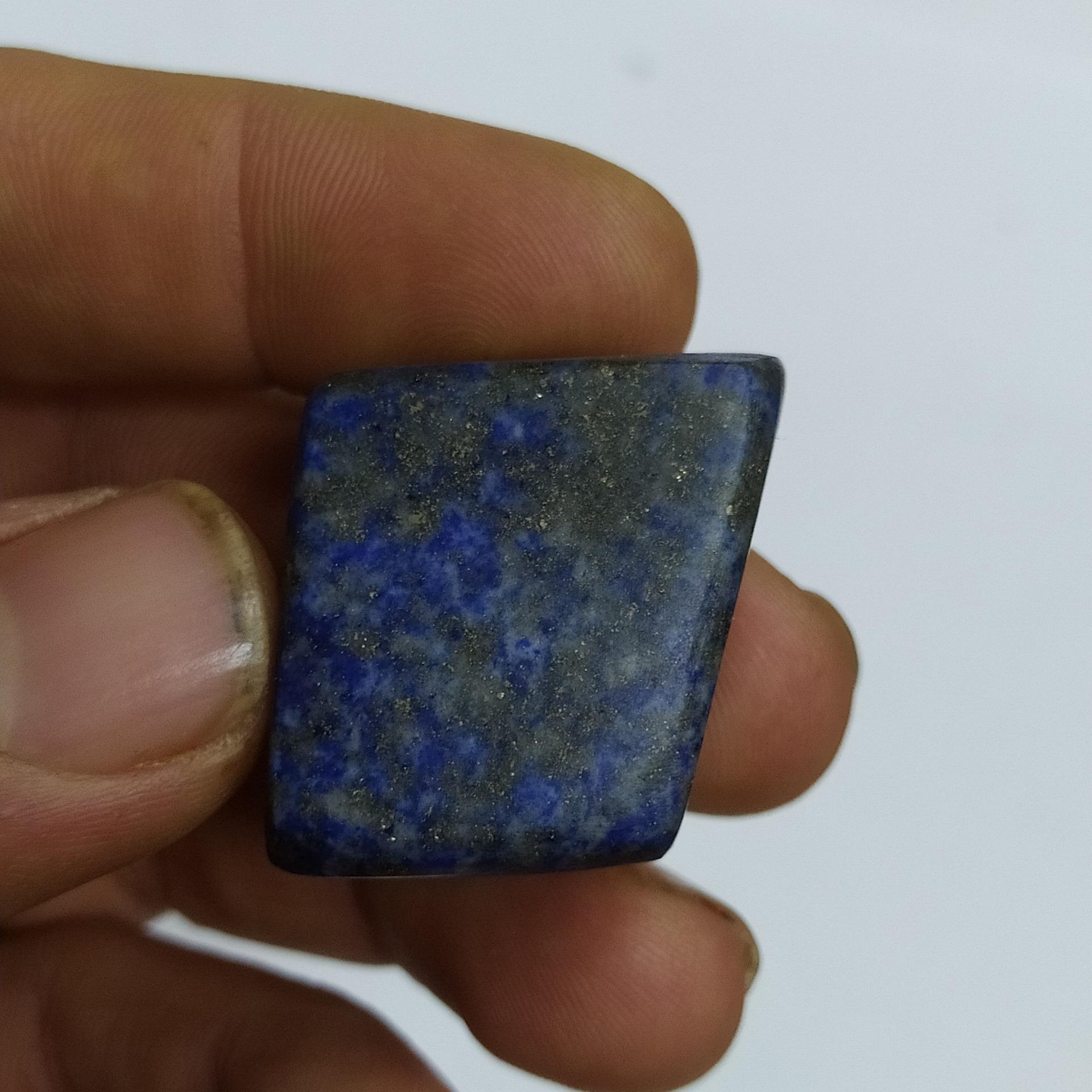 مهره سنگ درشت اصل لاجورد معدنی افغان زیبا