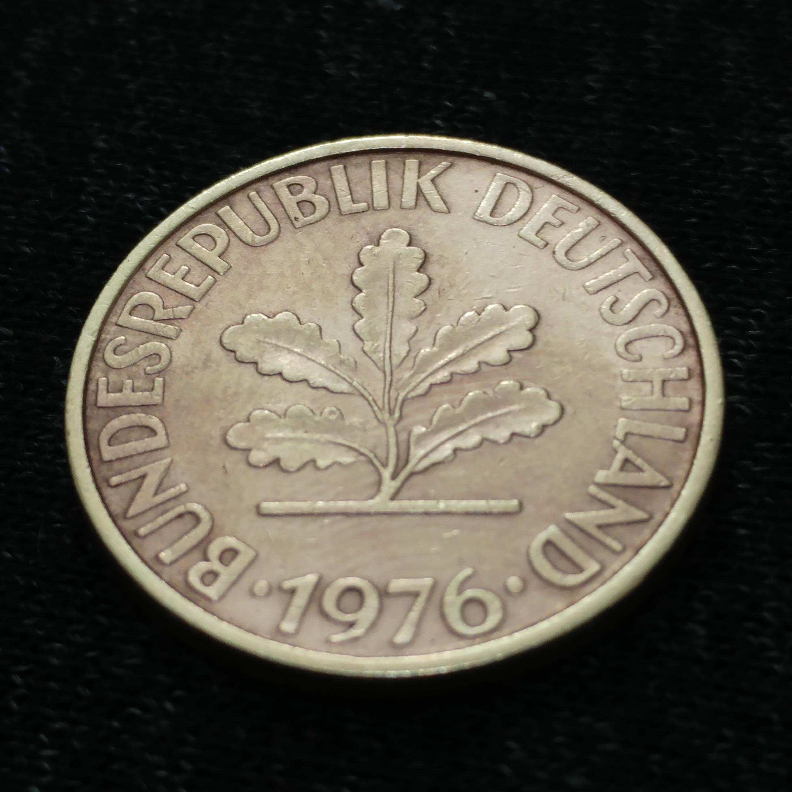 سکه 10 فینیک المان 1976