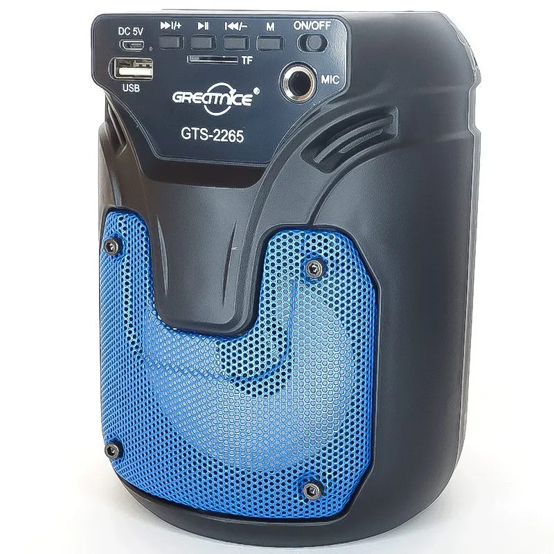 اسپیکر بلوتوثی قابل حمل میکروفون دار GTS-2265