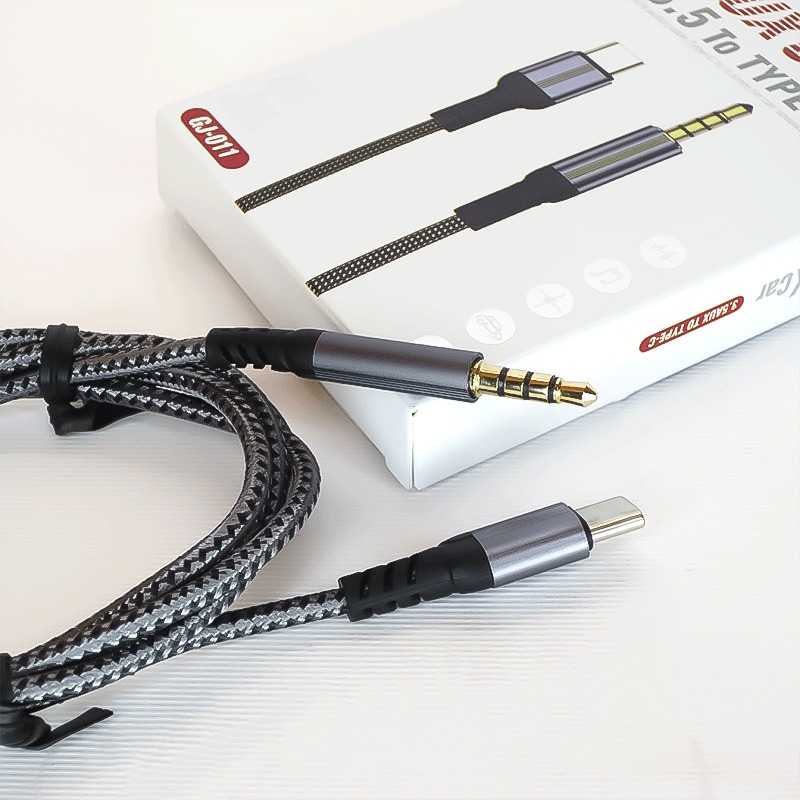 کابل AUX به تایپ سی GJ-011 Type-C To AUX