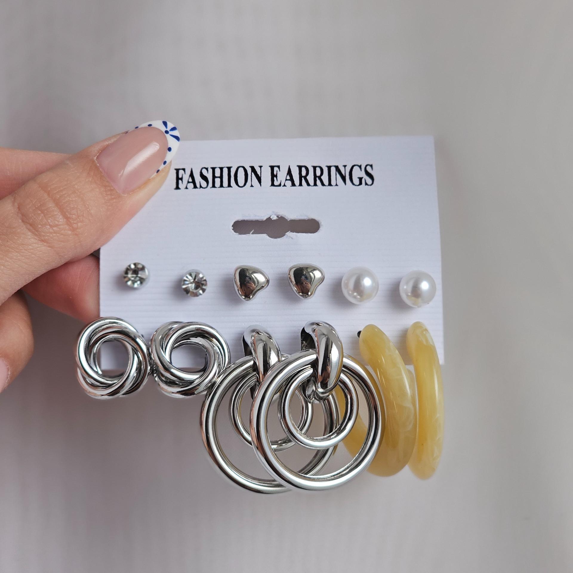 پک گوشواره 6 جفتی