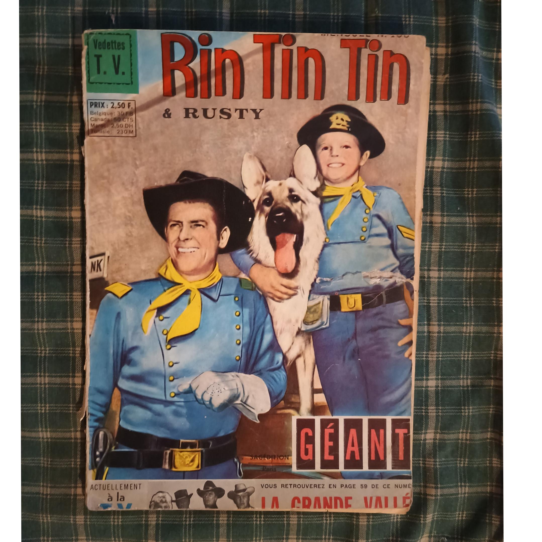 کناب مصور نایاب RIN TIN TIN