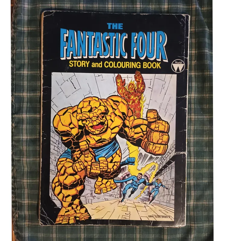 کناب نایاب کالرینگ بوک FANTASTIC FOUR