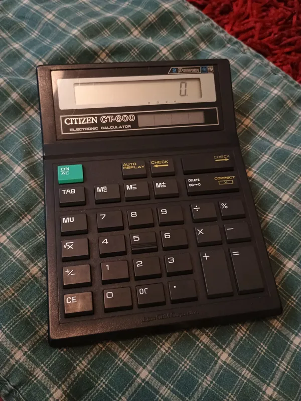 ماشین حساب سیتیزن CT-600