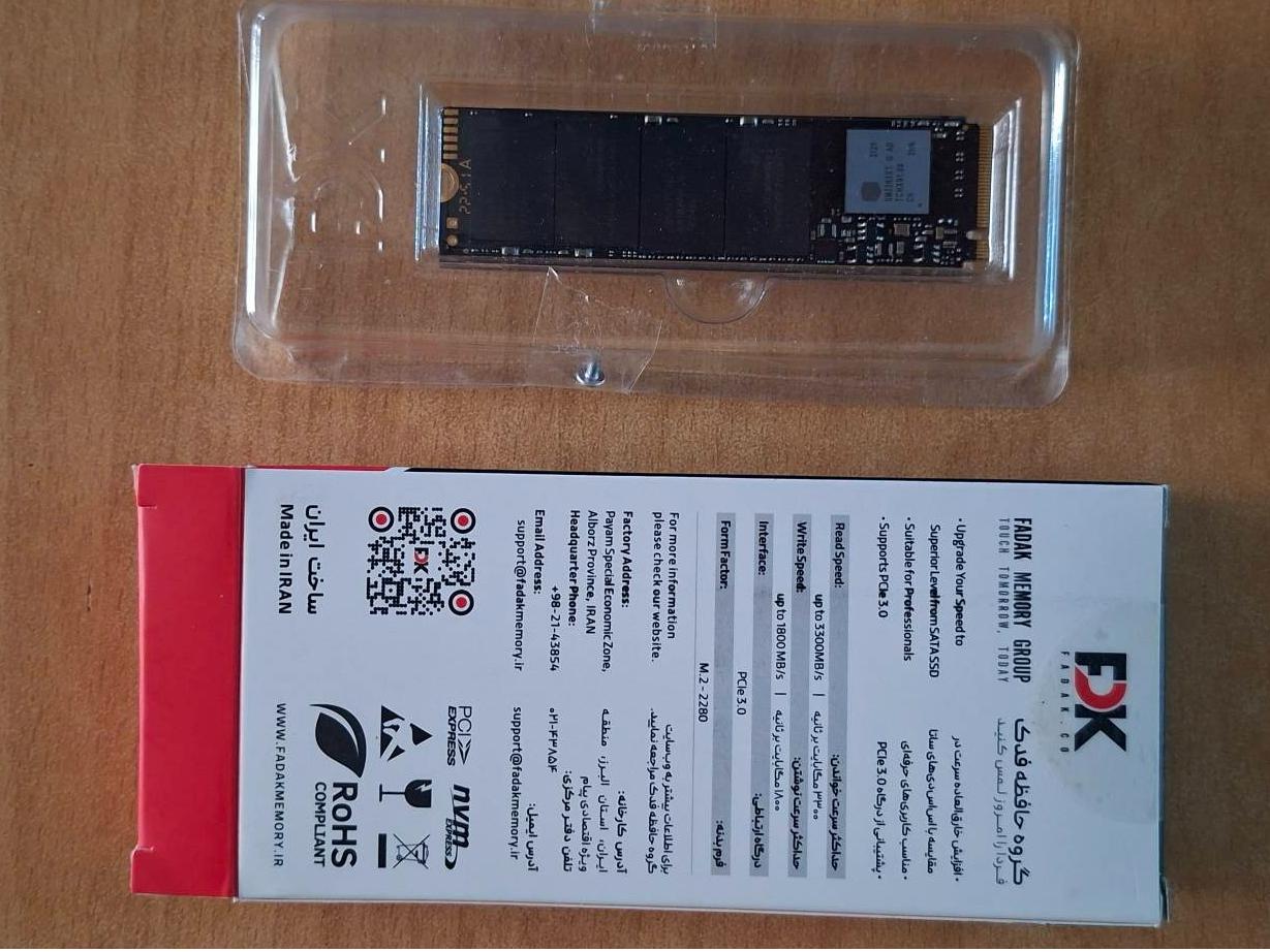 هارد SSD 1TB M.2 PCIe NVMe fadak-B5