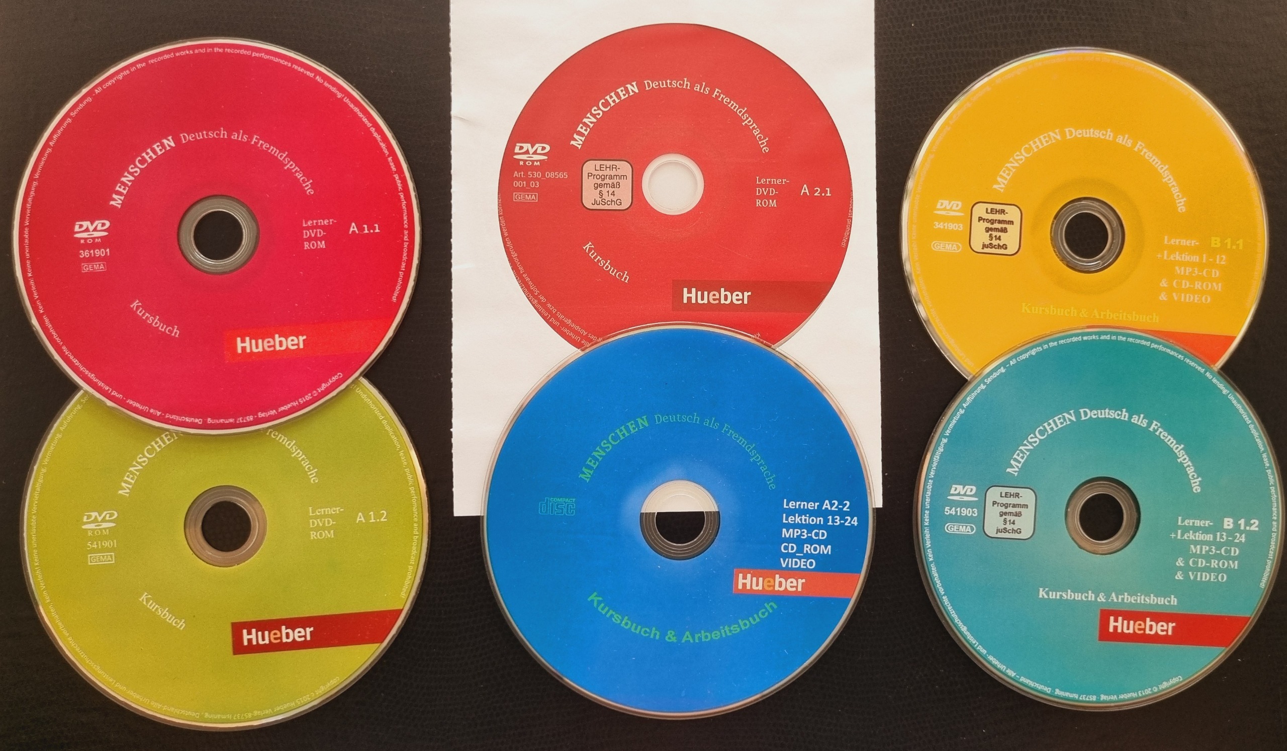 مجموعه DVD های کتاب Menschen