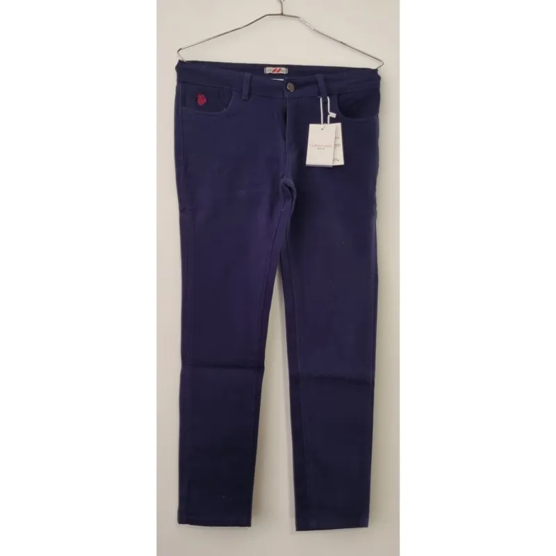 شلوار کتان کش US polo assn مدیوم