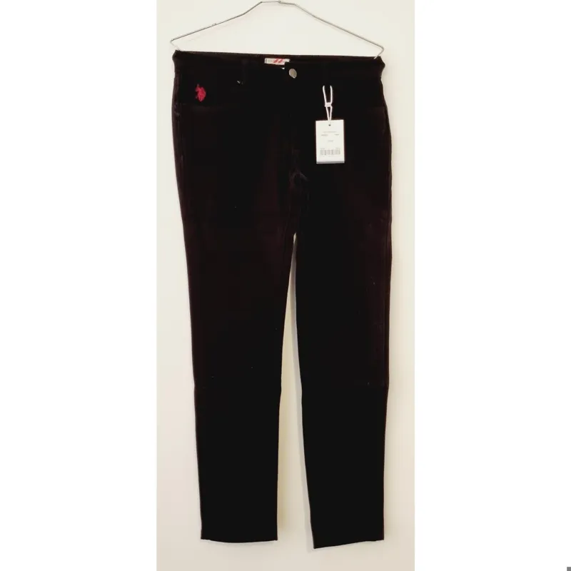 شلوار کتان کش US polo assn مدیوم