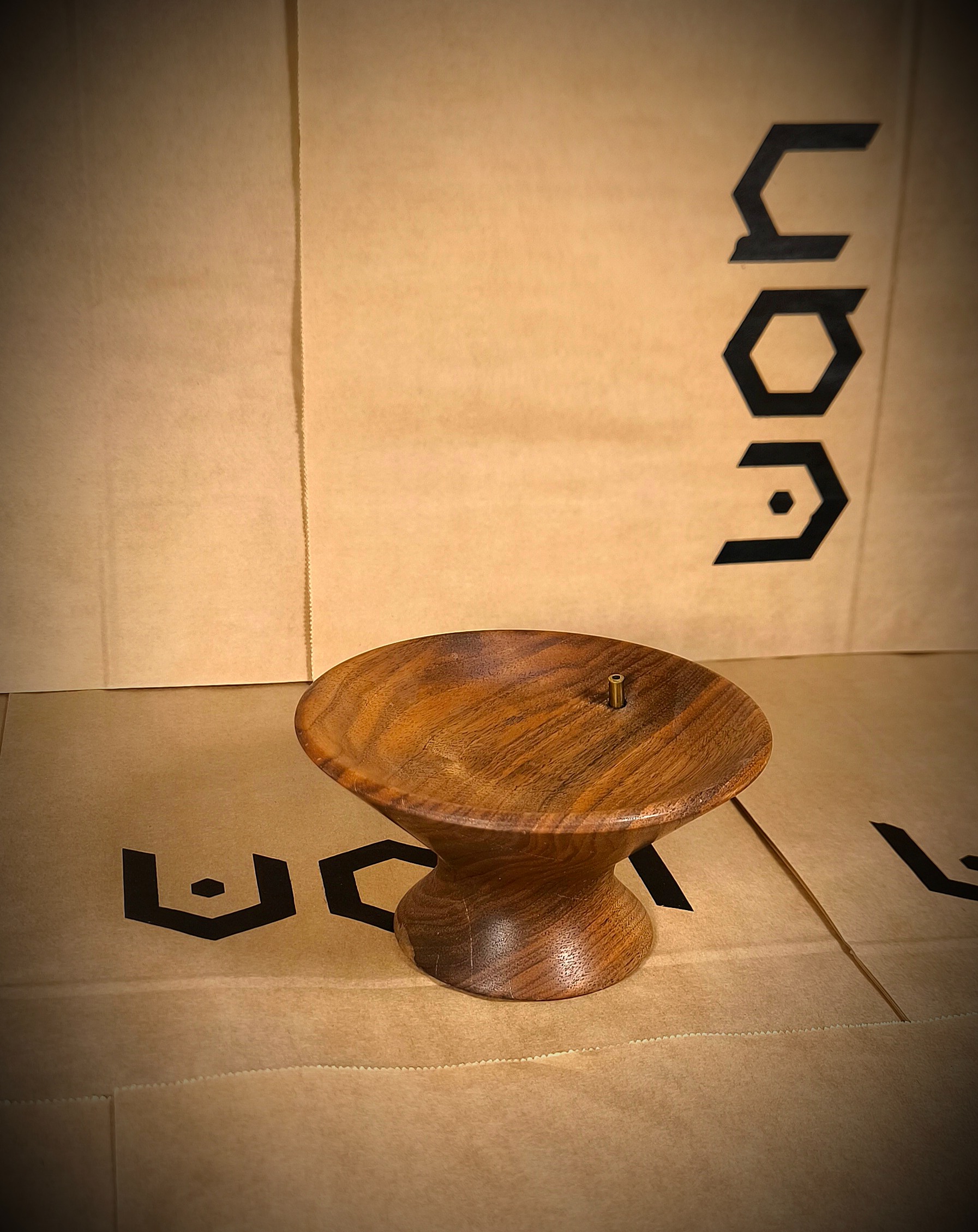 عودسوز چوبی دستساز گردو
