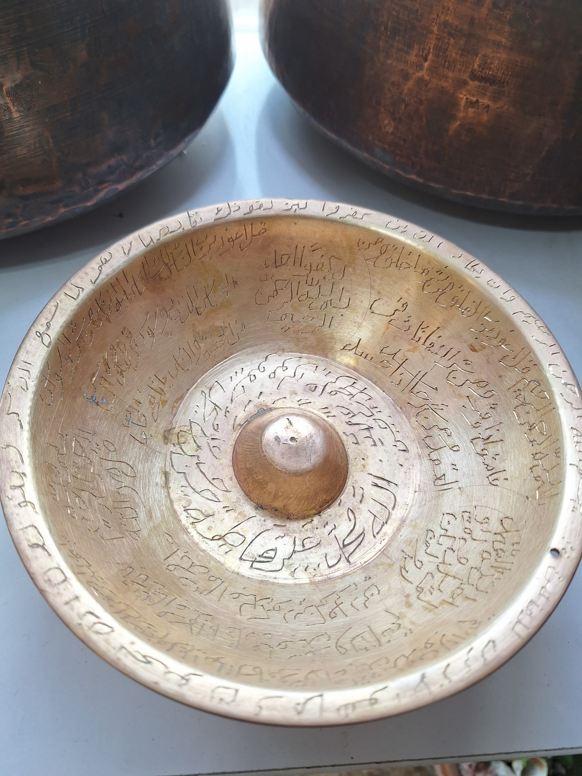چهل تاس کهنه مسی