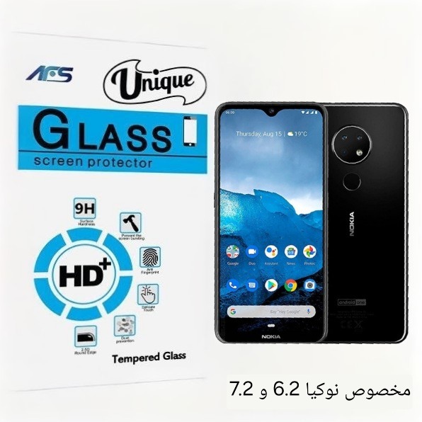 گلس محافظ صفحه نمایش Unique مخصوص نوکیا 6.2 و 7.2