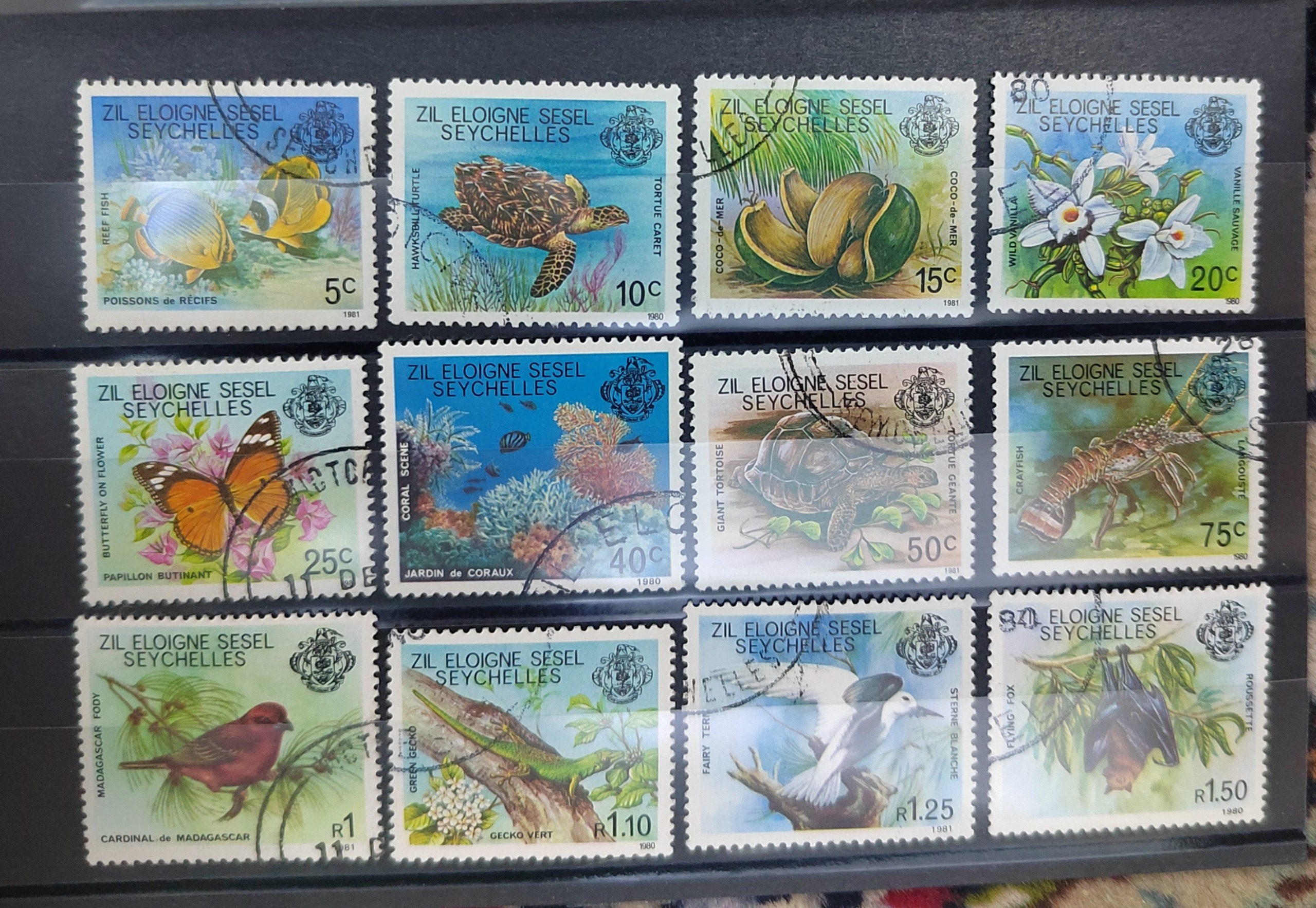 سری پستی کامل سیشل