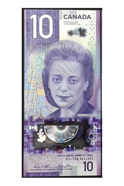 10 دلاری کانادا کمیاب