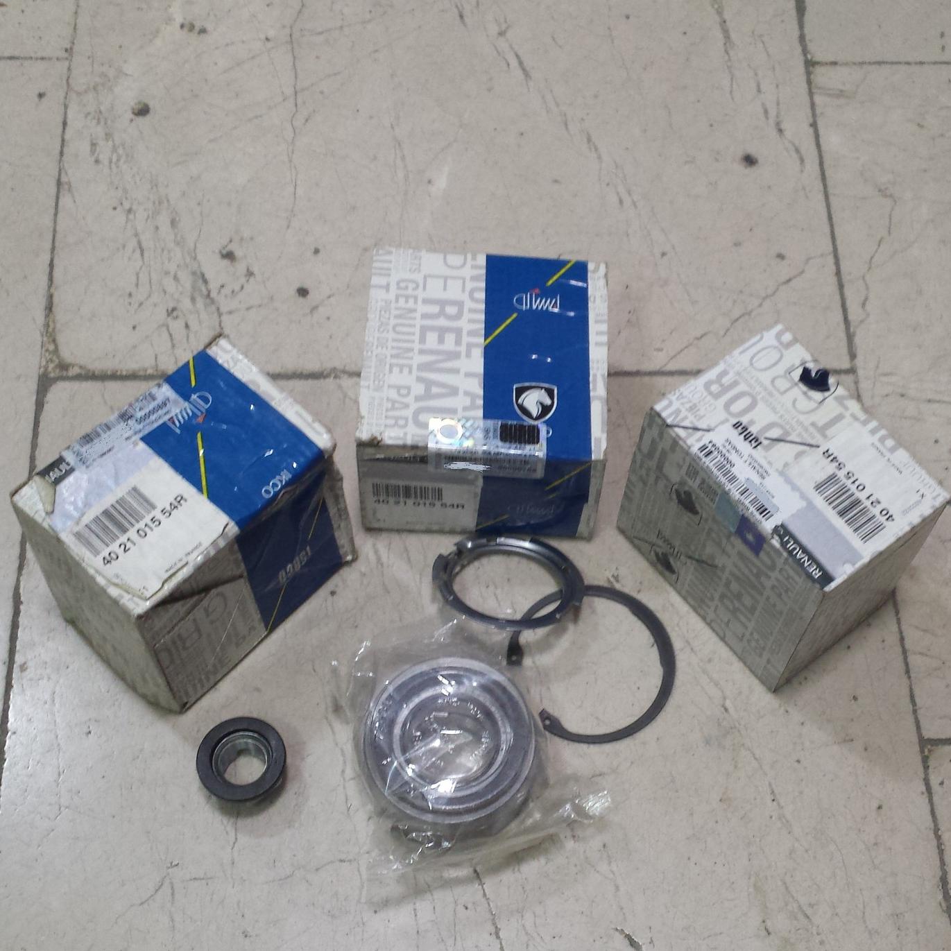 کیت بلبرینگ چرخ جلو تندر90مارک رنو اورجینال شرکتی
