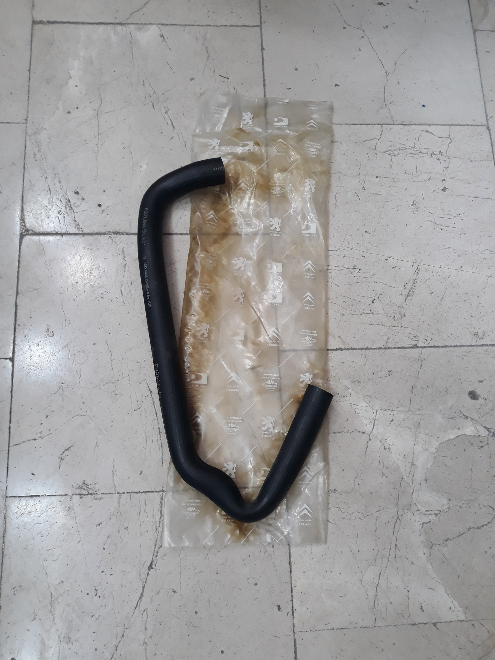 شیلنگ پایین آب رادیاتور پژو جی ال مارک پولاسا