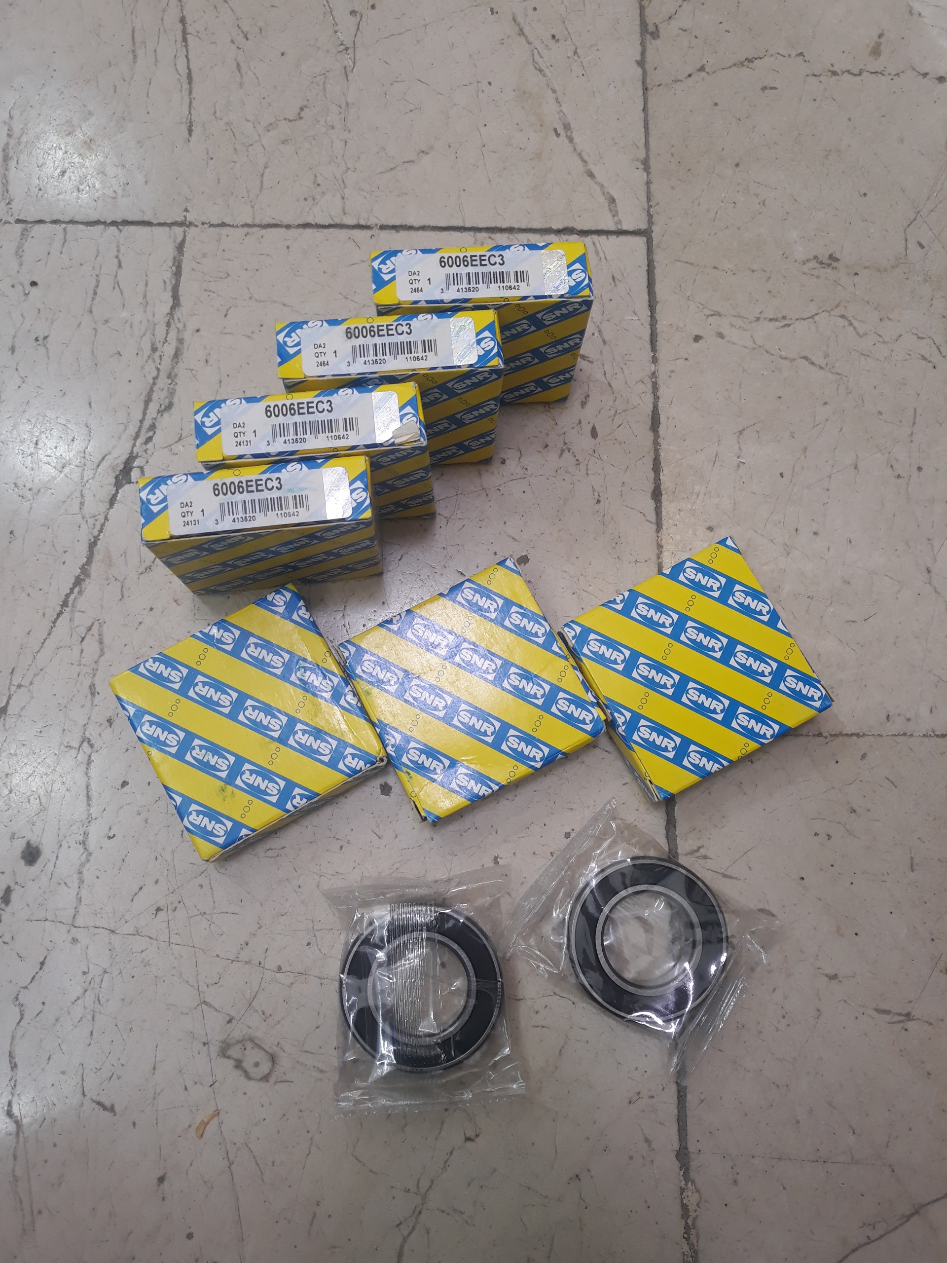 بلبرینگ کمر پلوس پژو 405 مارک SNR اصلی