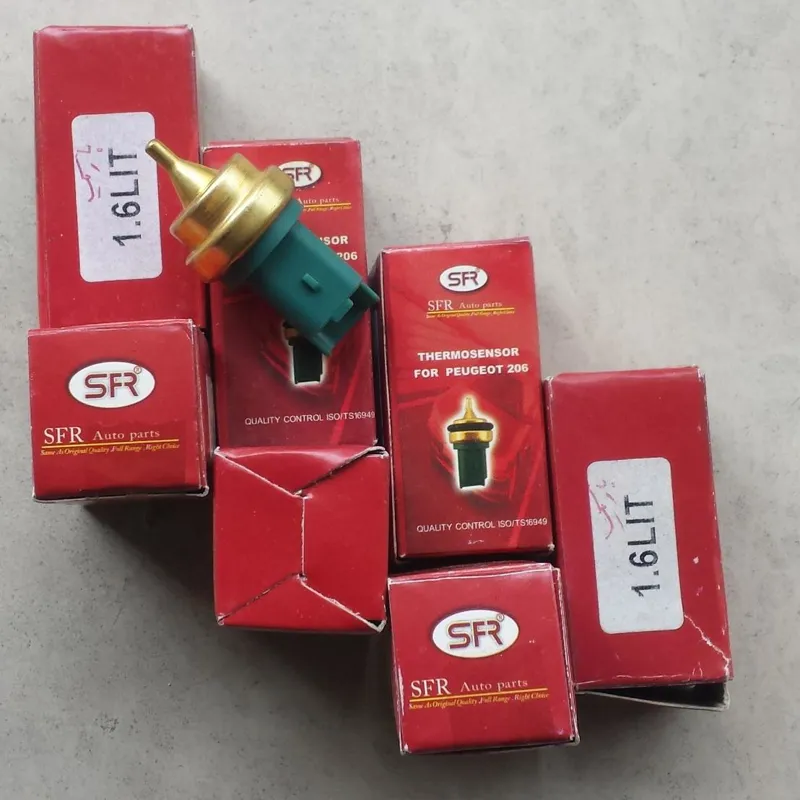 فشنگی آب پژو 206 کله سبز بدون رزوه SFR کله باریک