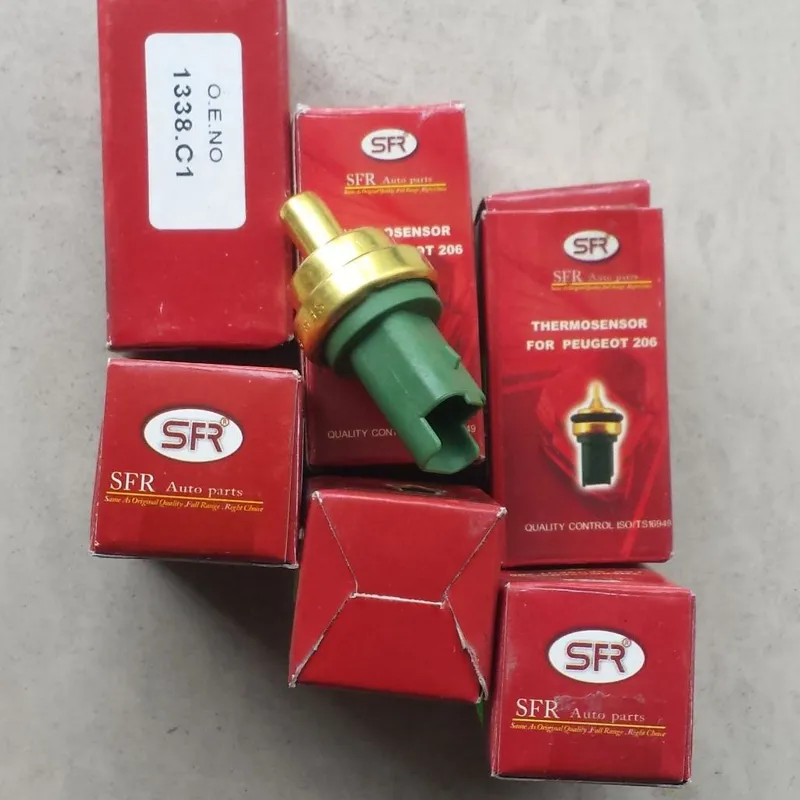 فشنگی آب پژو 206 کله سبز بدون رزوه SFR کله ضخیم