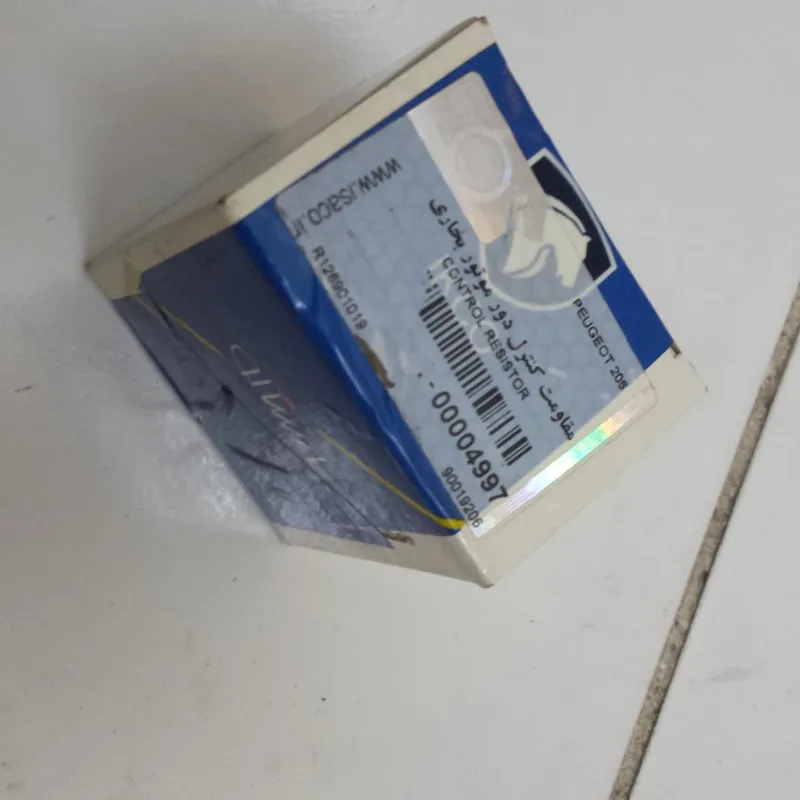 مقاومت کنترل دور موتور بخاری پژو 206اورجینال شرکتی