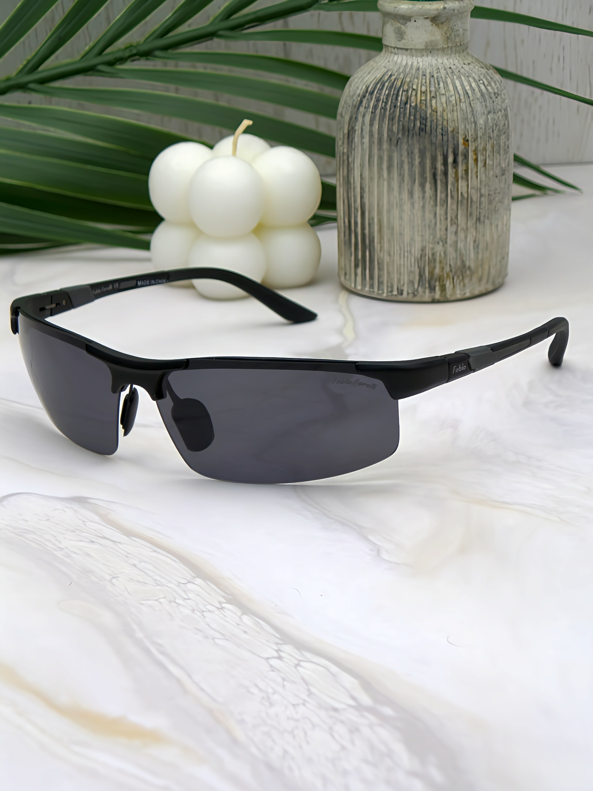عینک آفتابی آلومنیومی مردانه UV400 Fabio ferolli