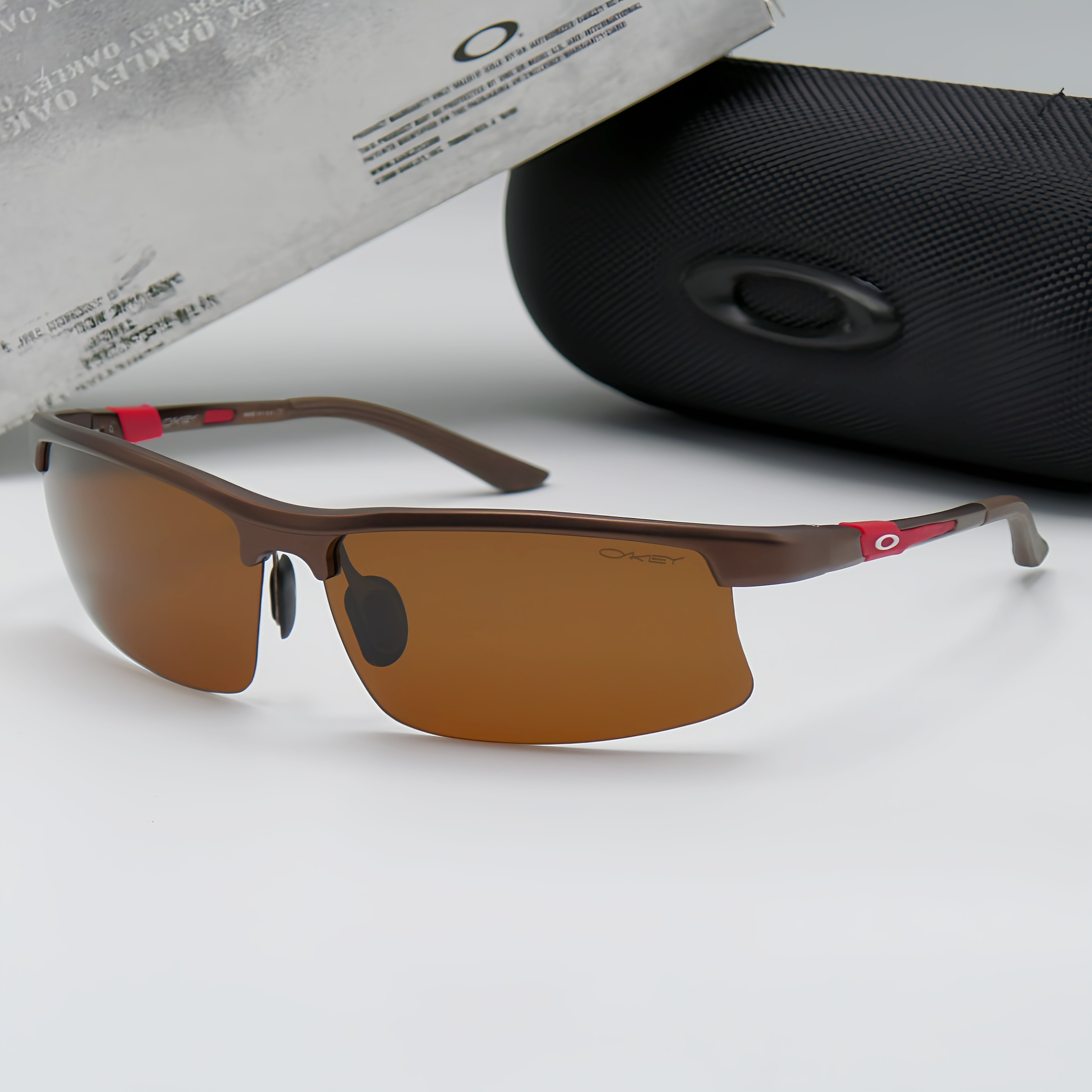 عینک آفتابی آلومنیومی مردانه UV400 oakley