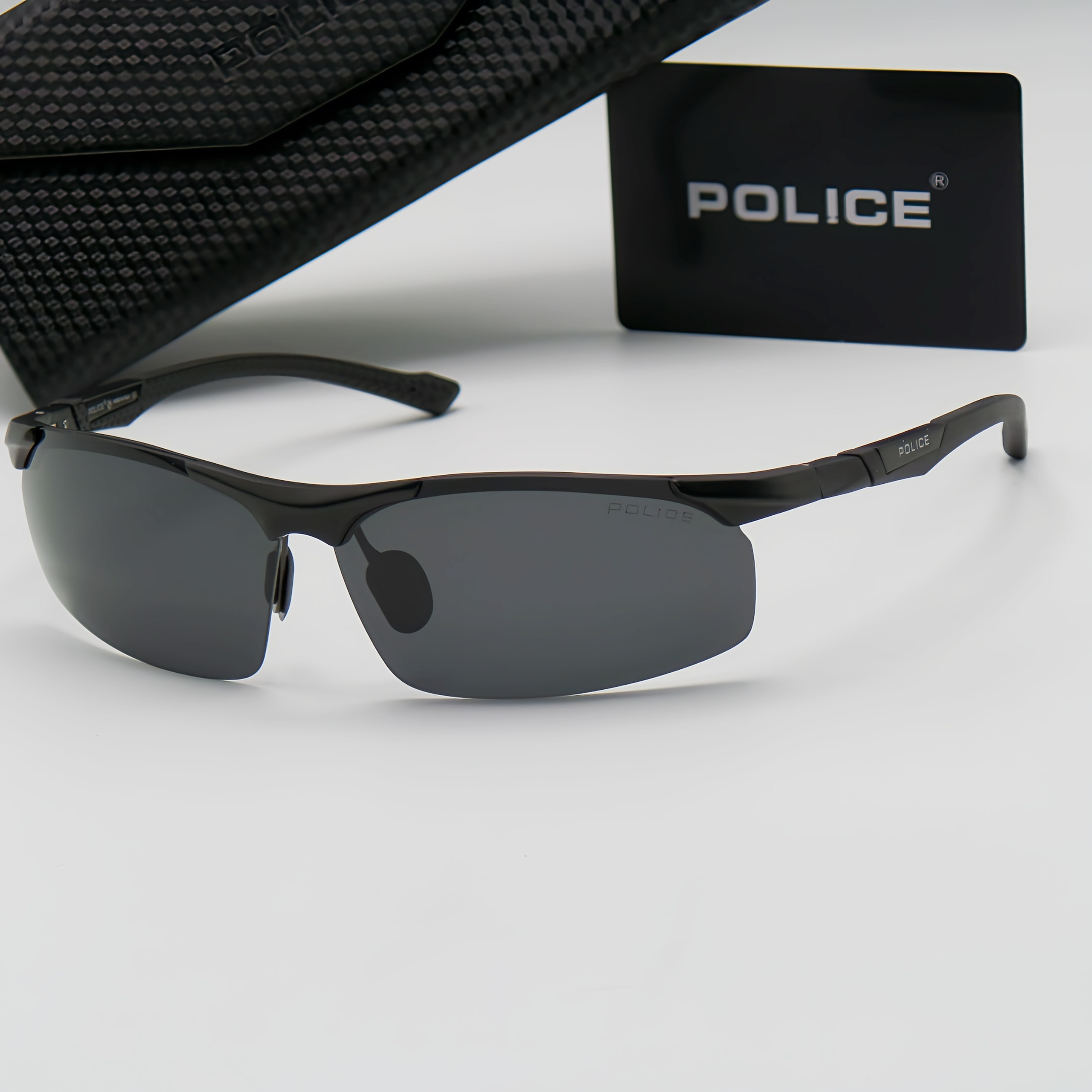 عینک آفتابی آلومنیومی مردانه UV400 Police