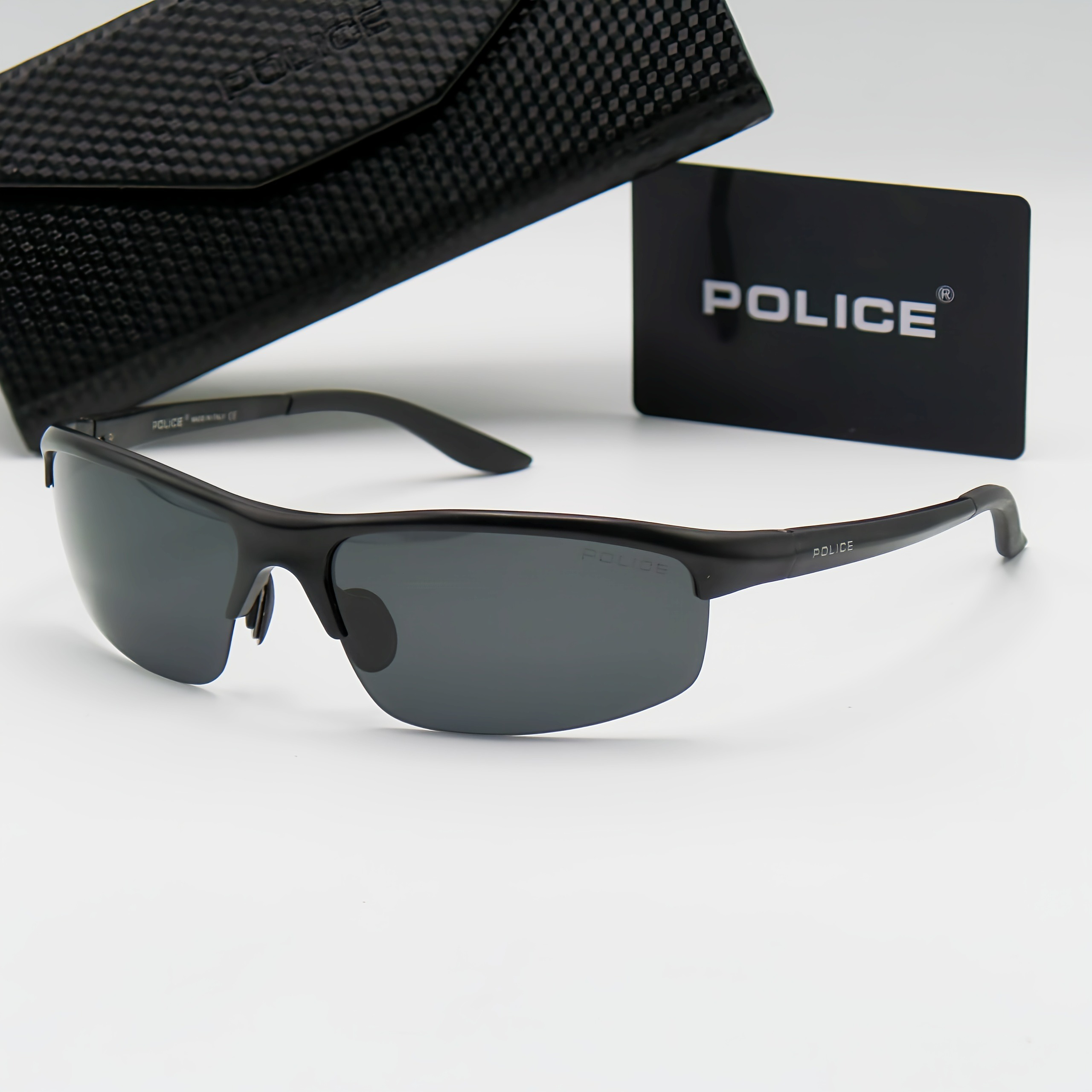 عینک آفتابی آلومنیومی مردانه UV400 POLICE 8333