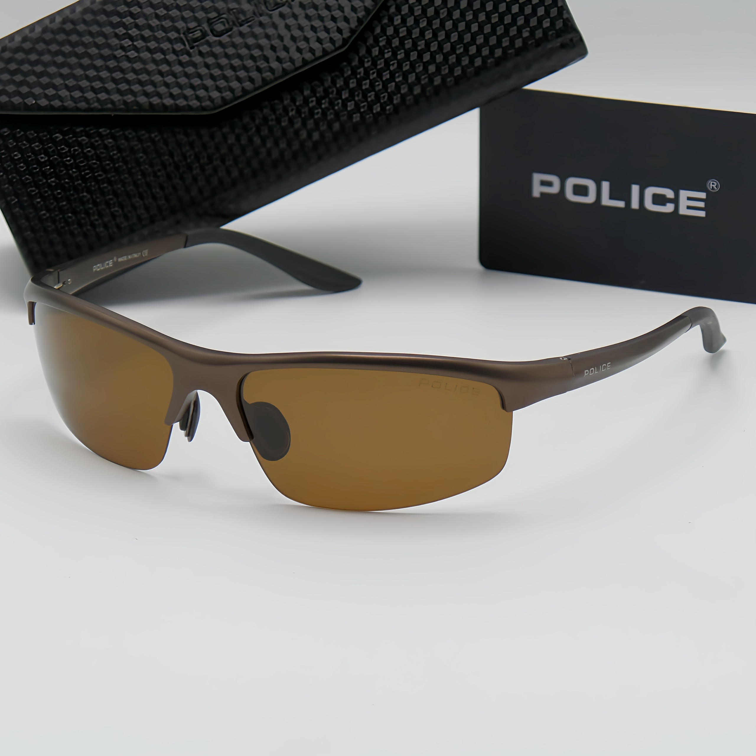 عینک آفتابی آلومنیومی مردانه UV400 POLICE 8333