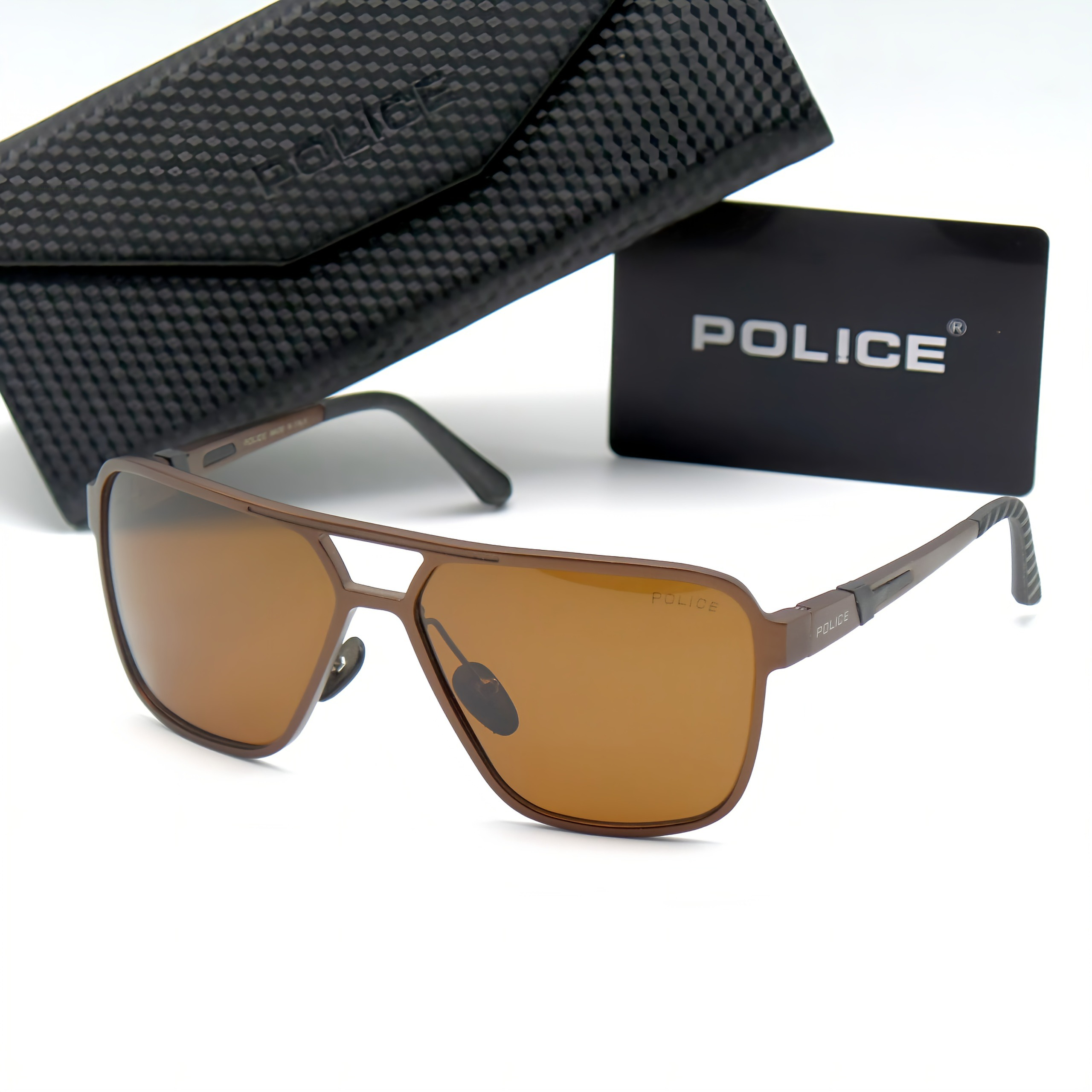عینک آفتابی پلیس آلومینیومی POLICE XD498