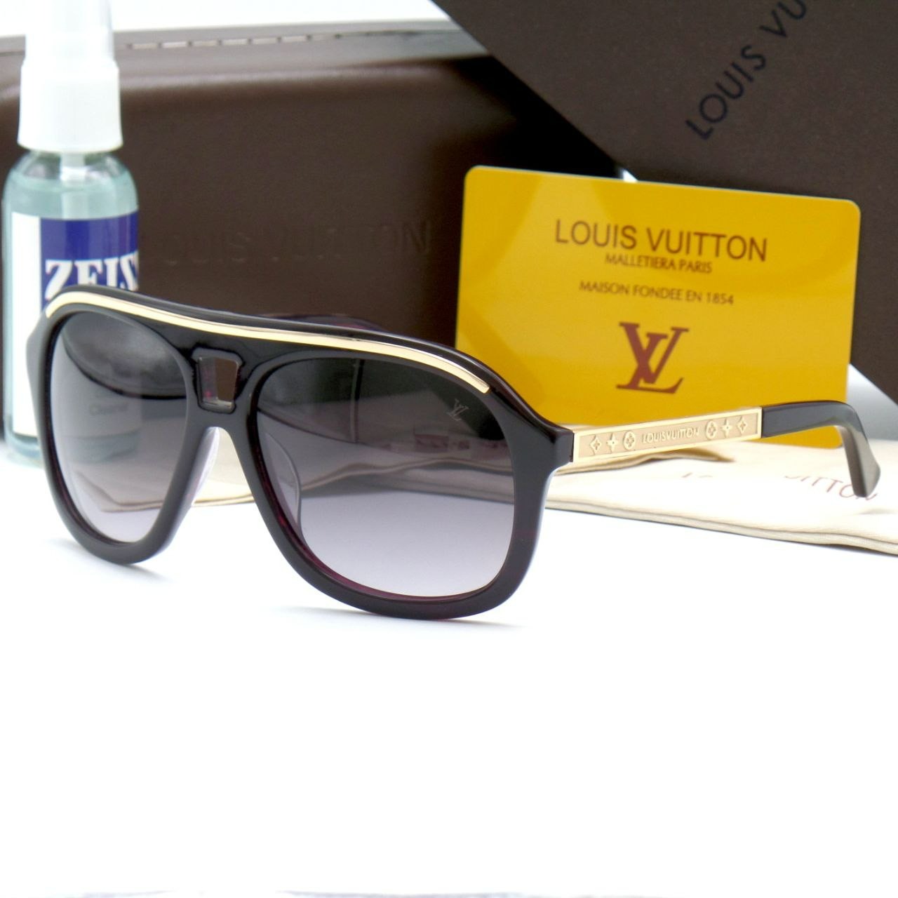 عینک آفتابی لوکس و کمیاب خلبانی LV UV400 5554