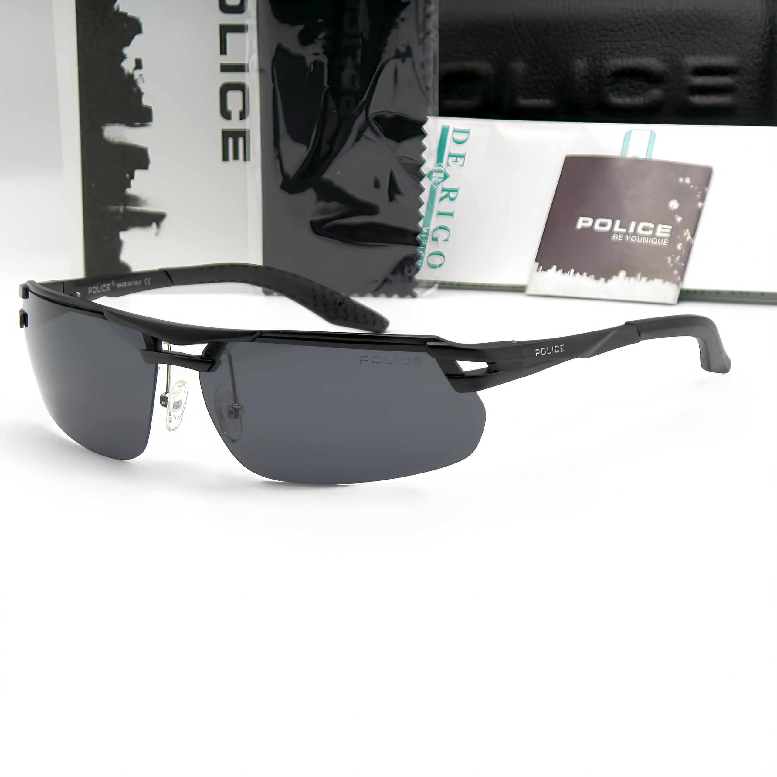 عینک پلیس آلومینیومی S9007 POLICE POLARIZED UV400