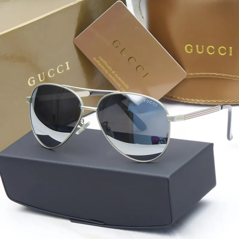 عینک آفتابی خلبانی گوچی GUCCI G5502