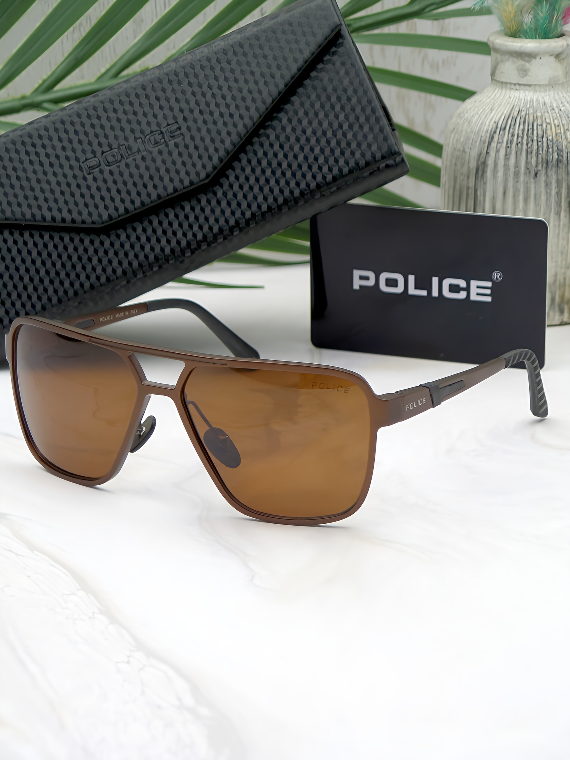 عینک آفتابی پلیس آلومینیومی POLICE XD498